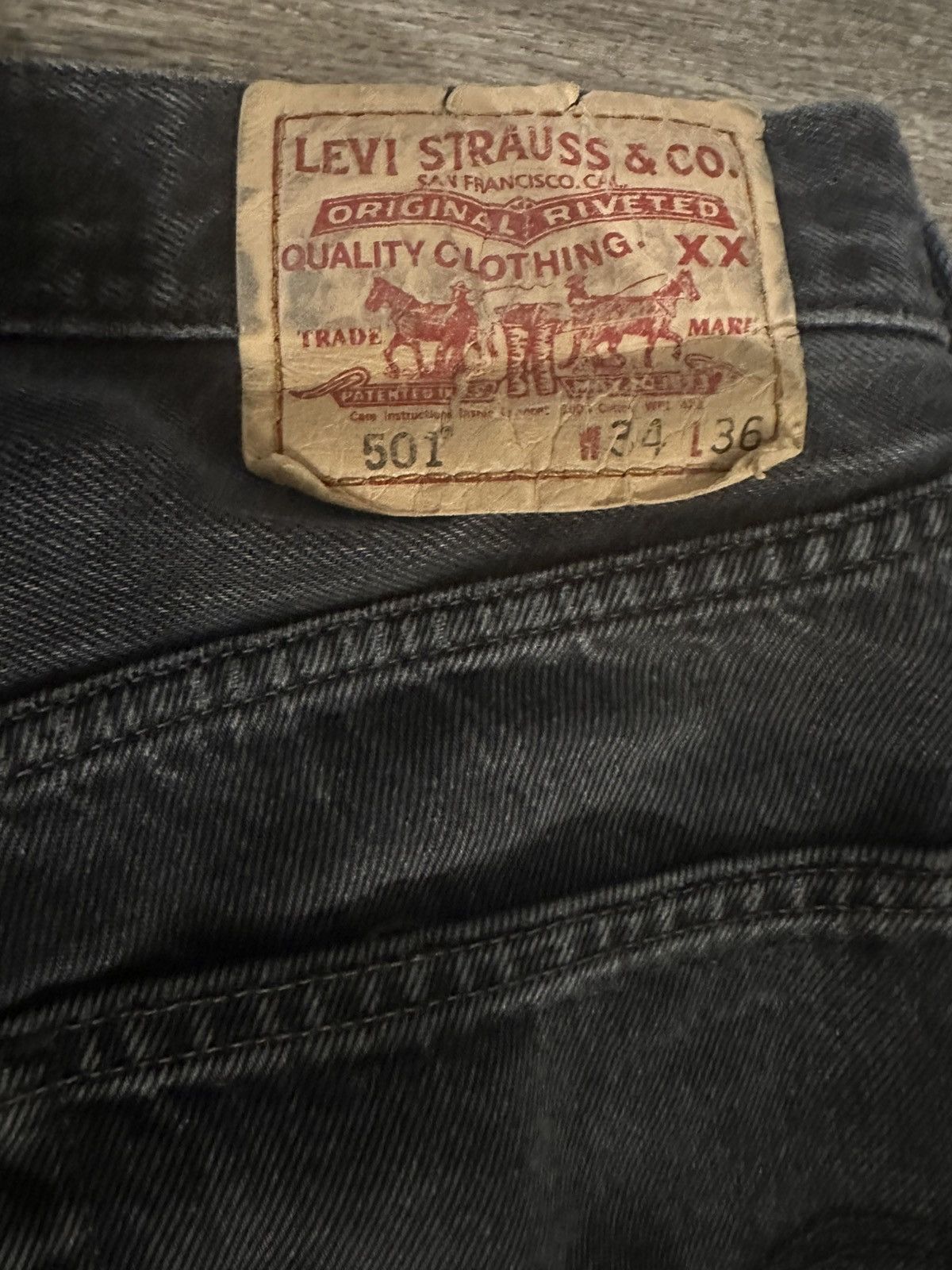 Levi's Levi’s 501 Size US 34 / EU 50 - 3 Thumbnail