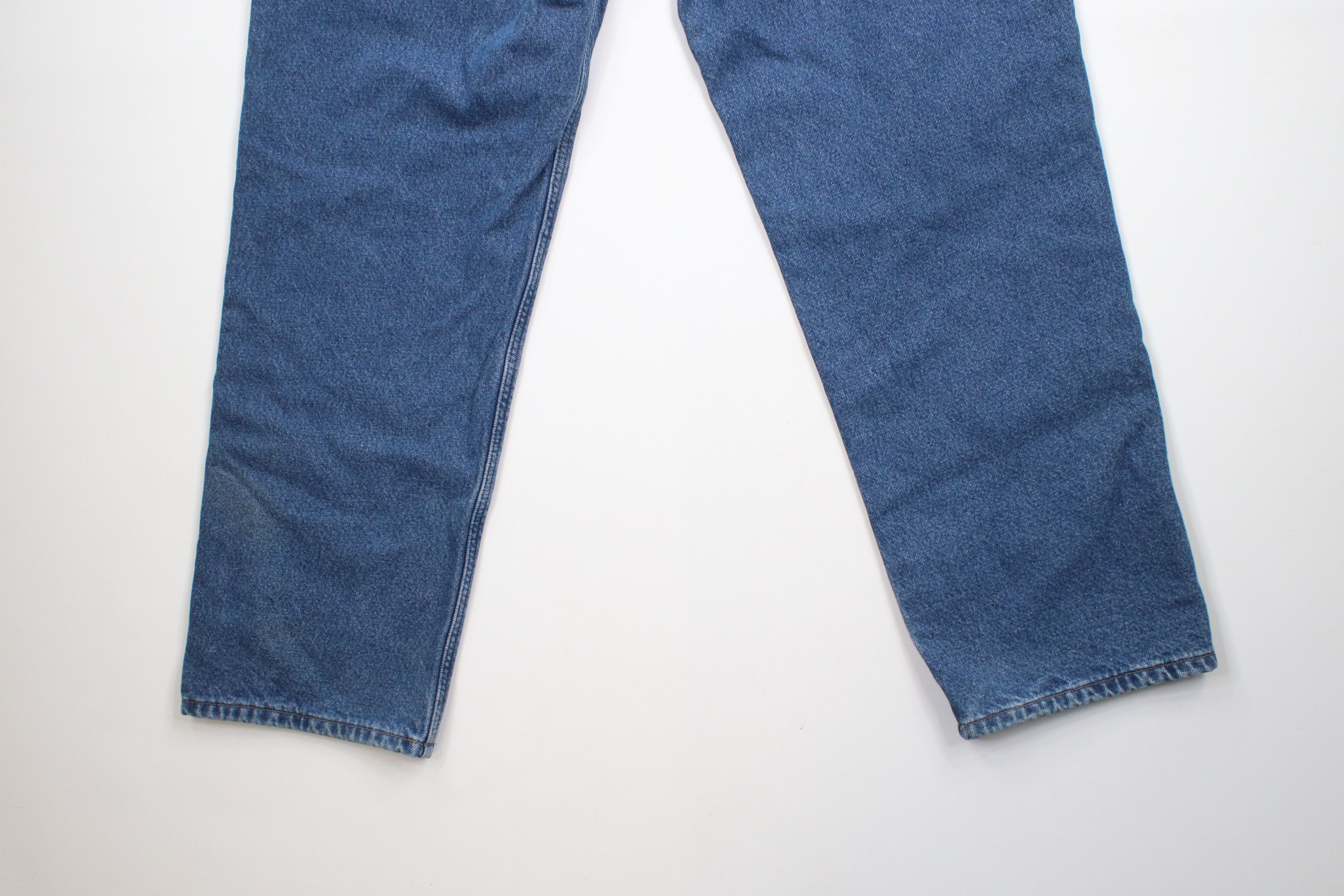 Carhartt × Vintage Vintage Carhartt Heavyweight Flannel Lined Relaxed Fit Jeans Size US 38 / EU 54 - 13 Thumbnail
