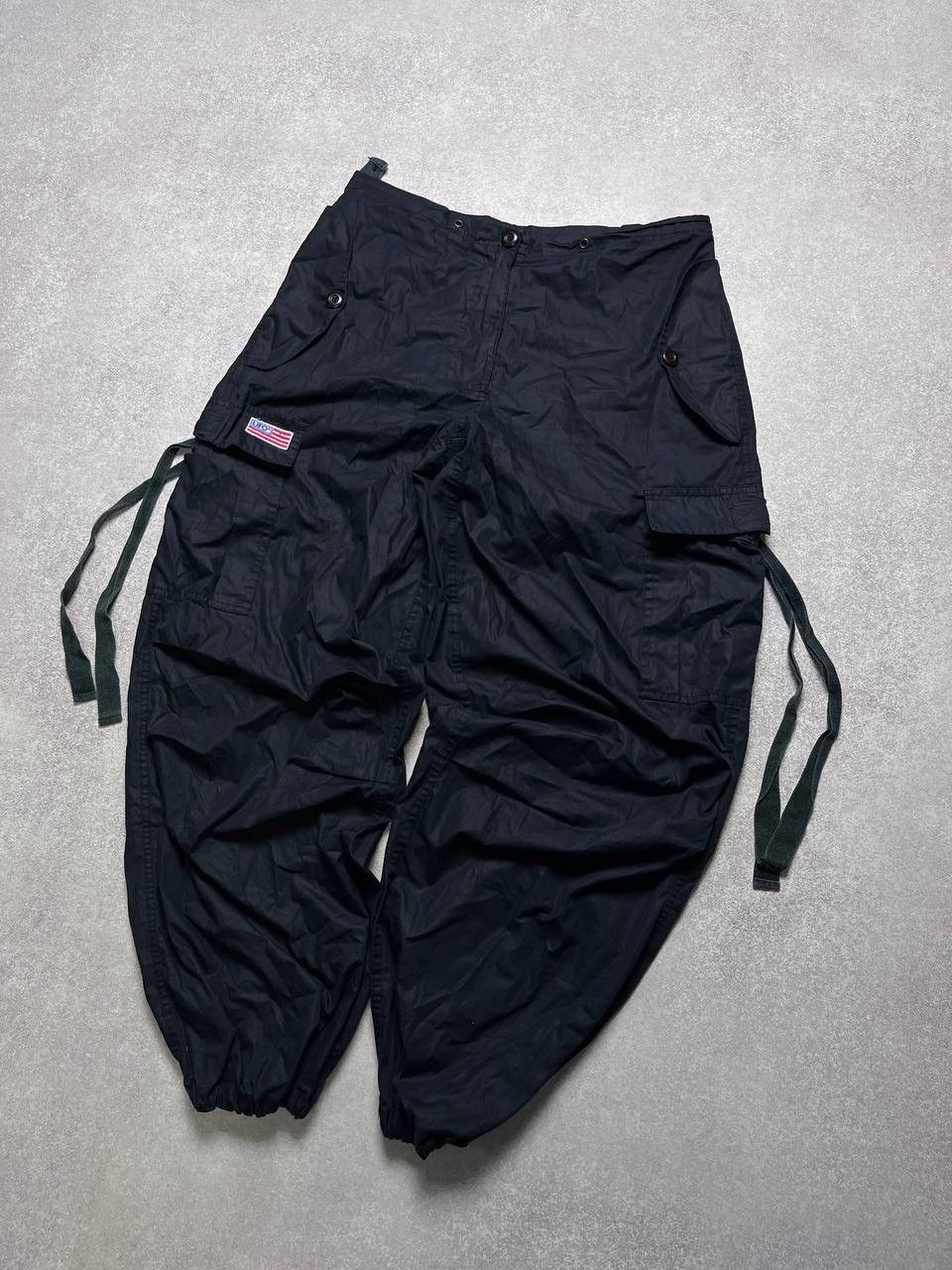 Vintage Vintage UFO Baggy Cargo Parachute Pants 34/L Size US 34 / EU 50 - 2 Thumbnail