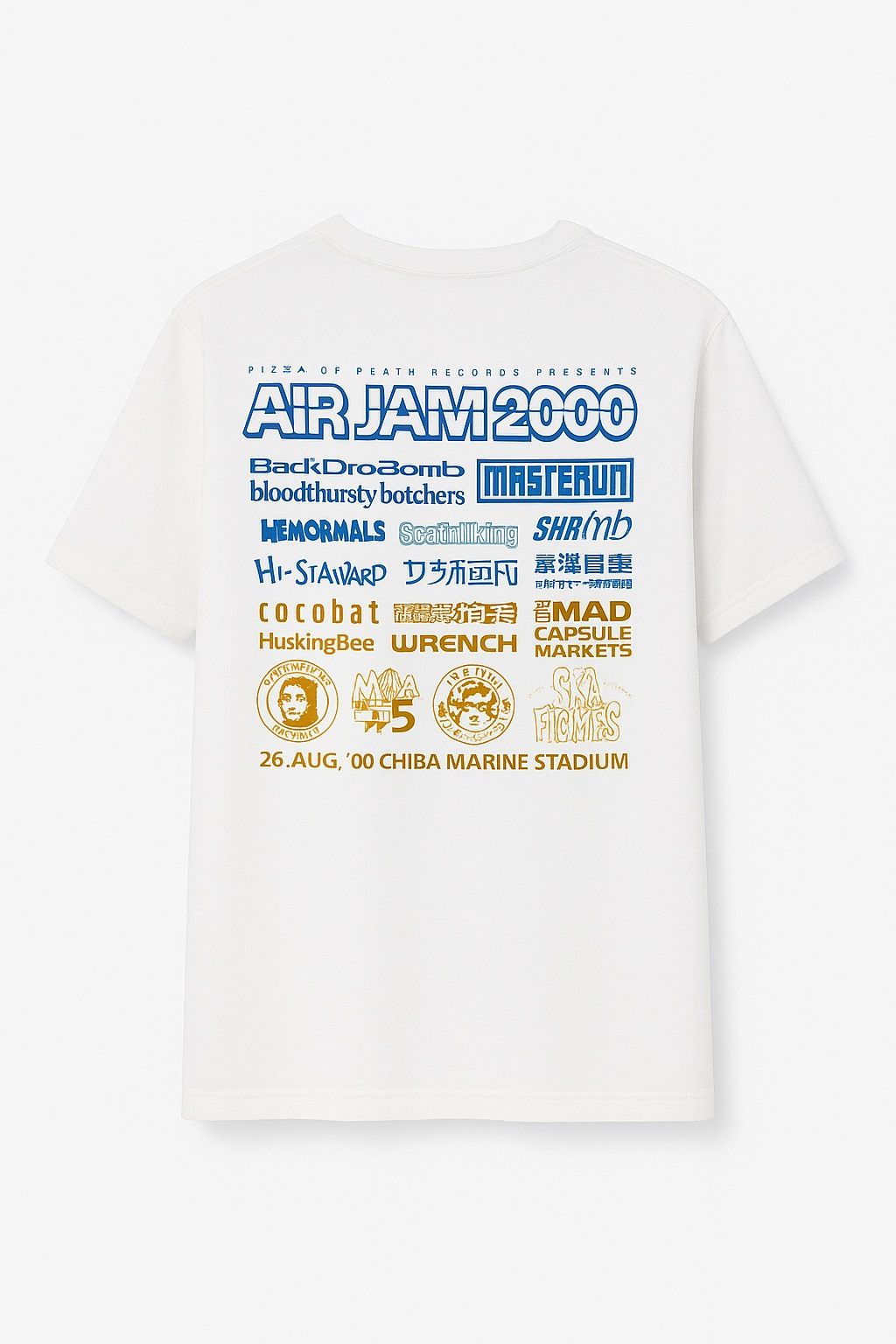 Vintage Vintage Air Jam 2000 Festival TShirt Pizza of Death Records Size US L / EU 52-54 / 3 - 2 Thumbnail