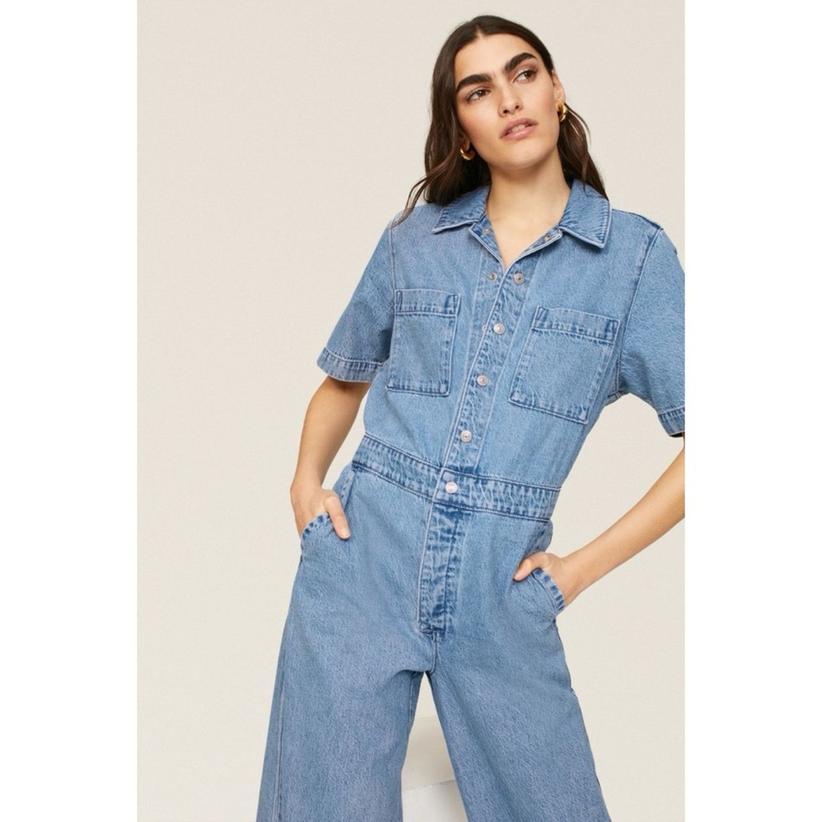 Levi's Levi’s Denim Boilersuit Size 32" / US 10 / IT 46 - 14 Thumbnail