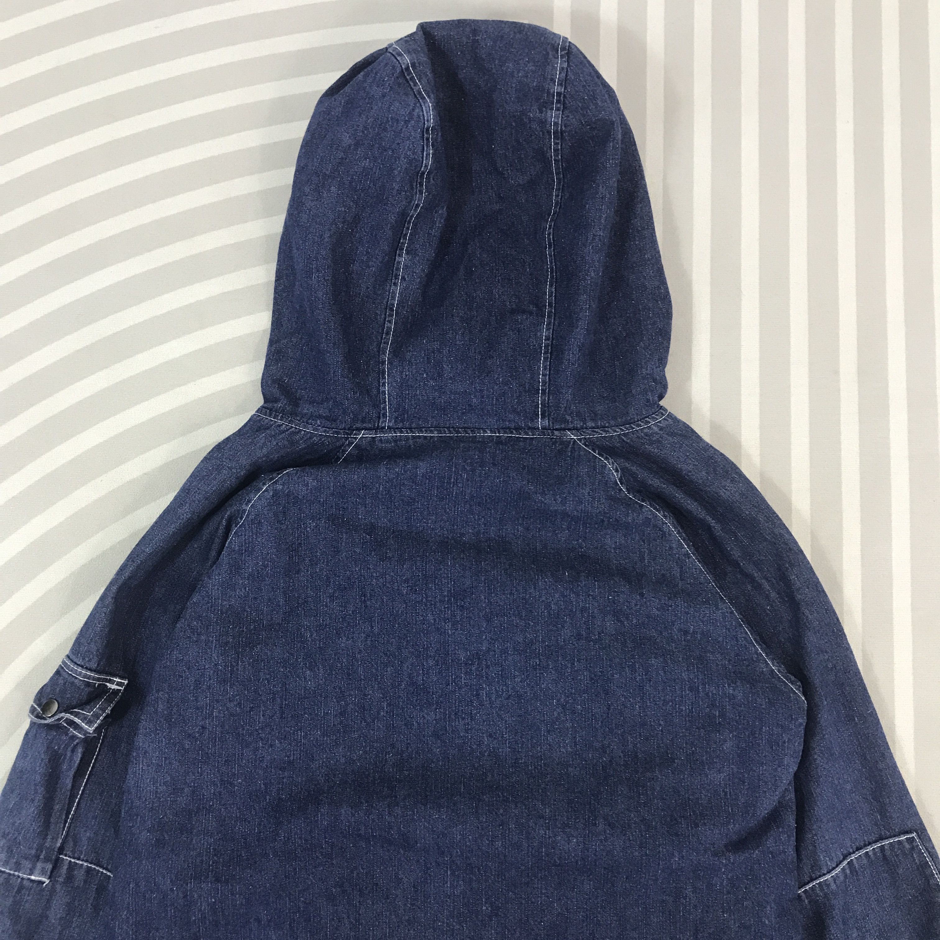 Vintage Vintage Joey Factory denim Hoodies jacket K69B5 Size US M / EU 48-50 / 2 - 4 Thumbnail