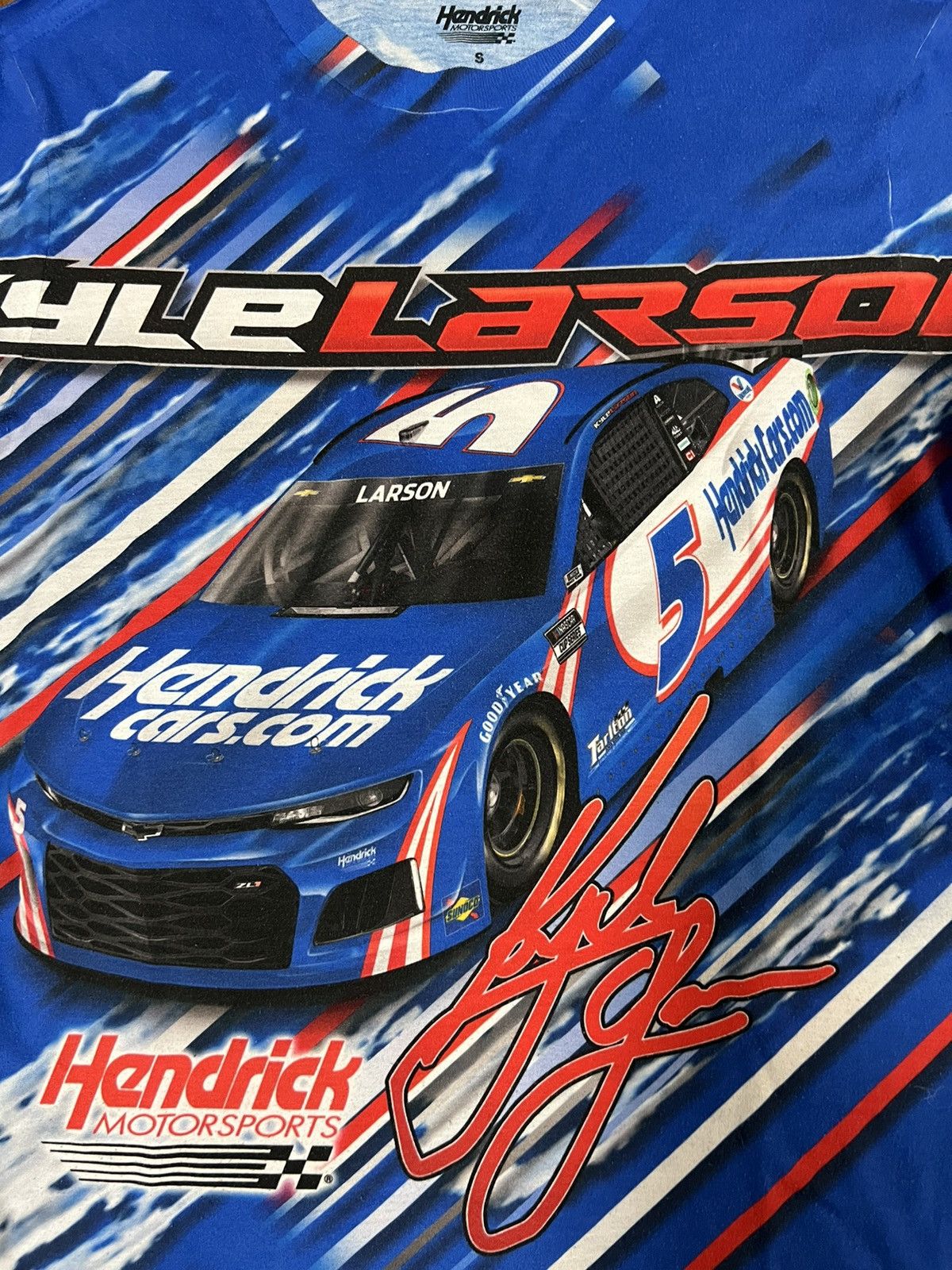 NASCAR Hendrick Motorsports Kyle Larson NASCAR T-shirt Size US S / EU 44-46 / 1 - 6 Thumbnail