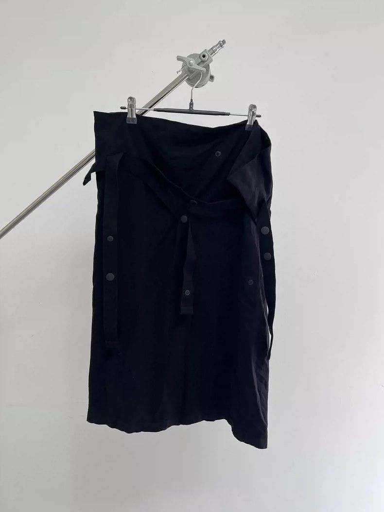 Issey Miyake issey miyake size os Paper Texture Buckle Skirt 2504-Nexta Size 26" / US 2 / IT 38 - 1 Thumbnail