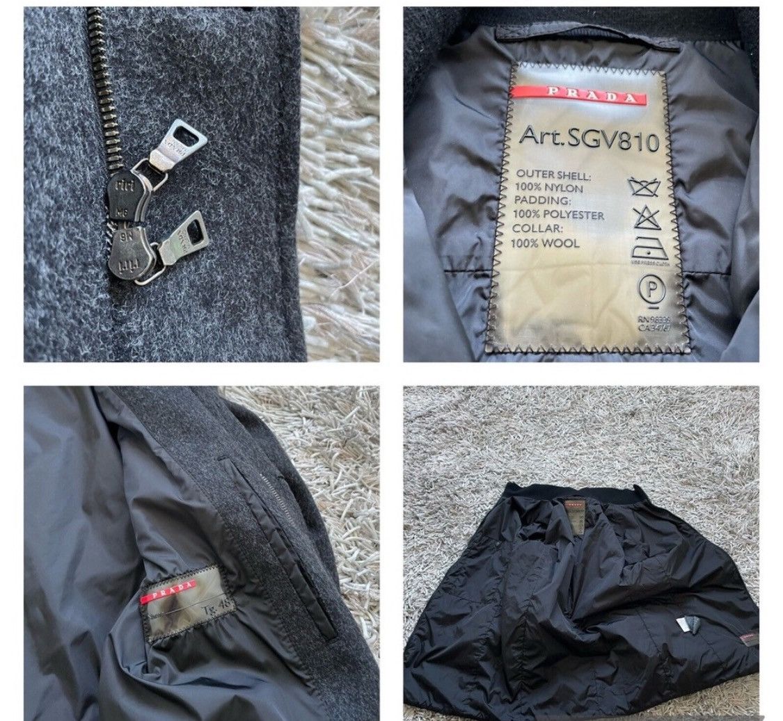 Prada × Vintage Vintage prada jacket Size US M / EU 48-50 / 2 - 6 Thumbnail