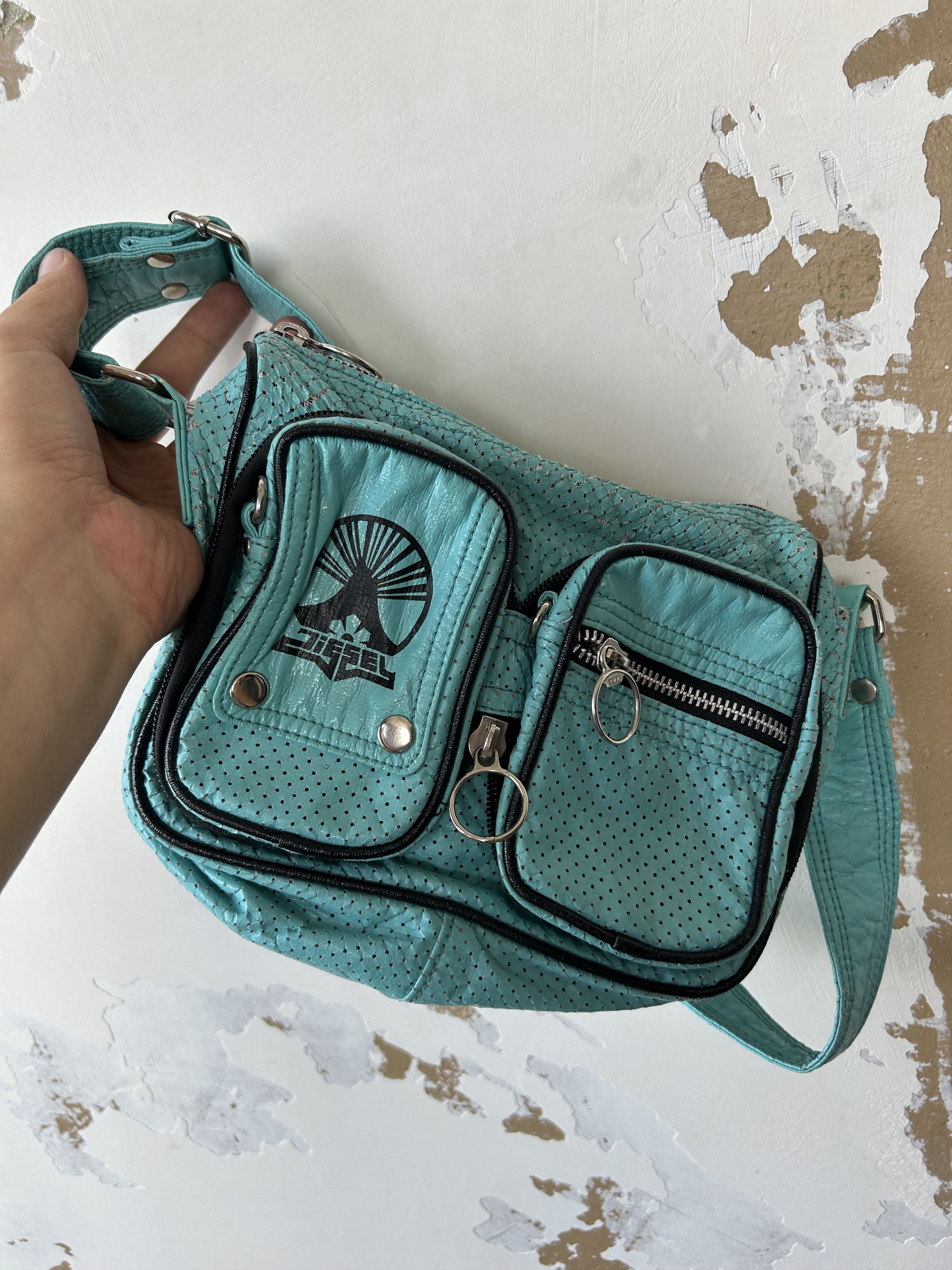 Diesel Vintage Diesel Archive Y2K Hobo Shoulder Bag Multi Pocket Size ONE SIZE - 2 Thumbnail