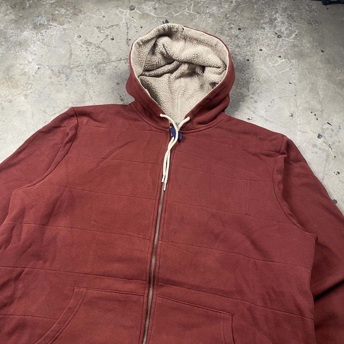 The North Face × Vintage y2k TNF Sherpa Zip Up Hoodie Jacket Size US XL / EU 56 / 4 - 4 Thumbnail