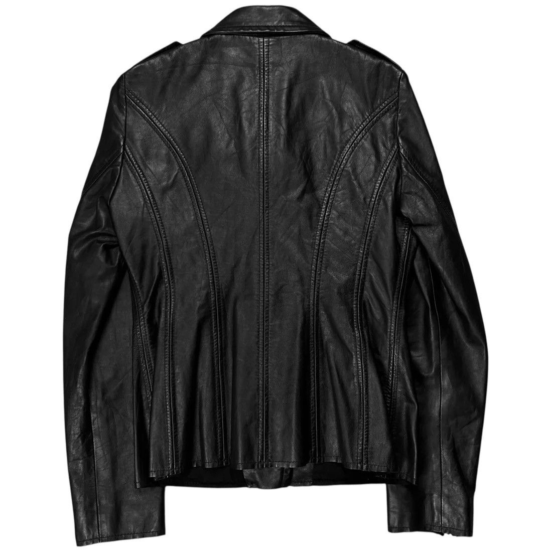 Maison Margiela Maison Martin Margiela Perfecto Veal Leather Jacket - AW13 Size US S / EU 44-46 / 1 - 3 Thumbnail