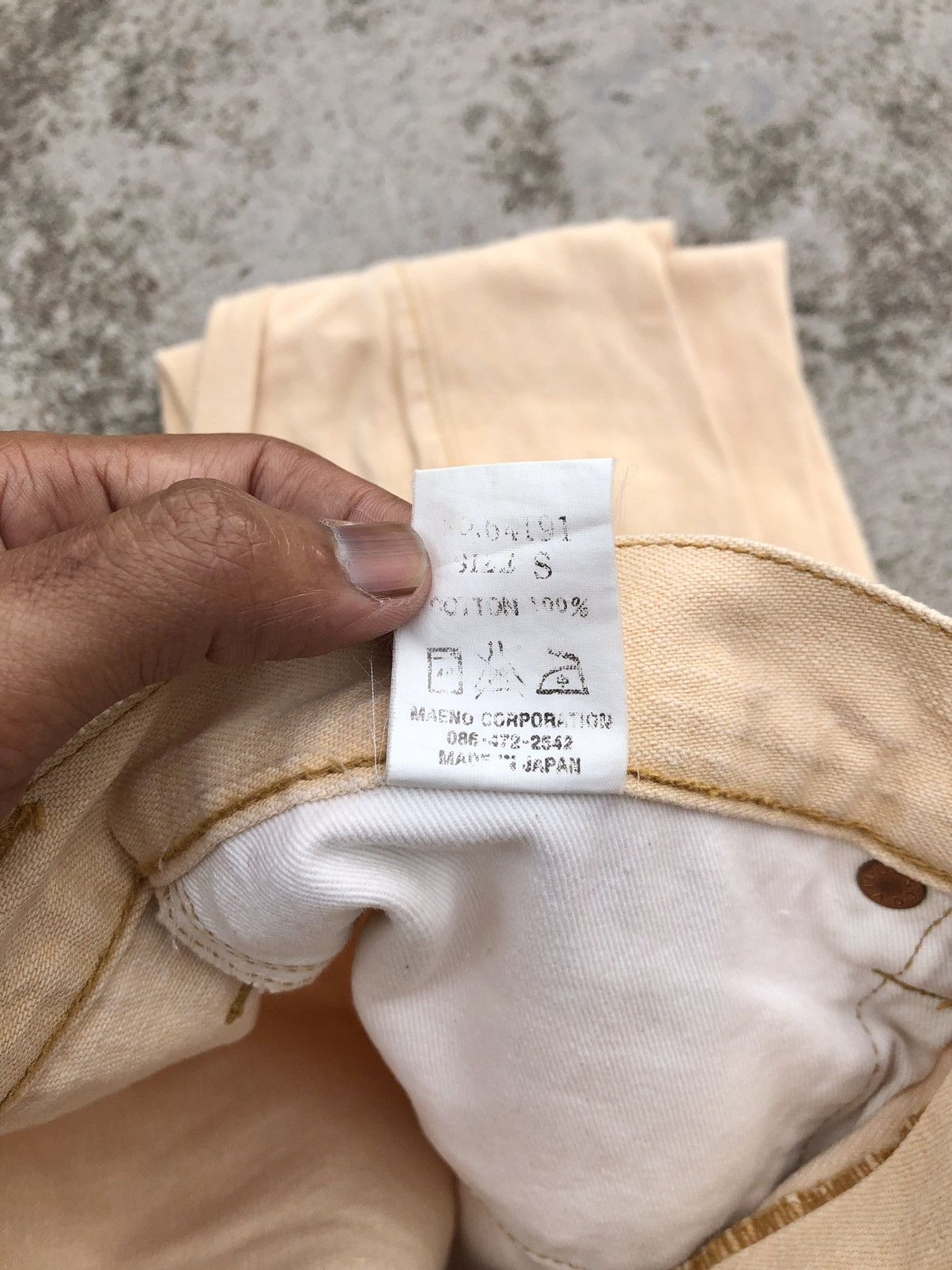Eternal TWIST ETERNAL SINGLE POCKET JEANS Size US 32 / EU 48 - 3 Thumbnail