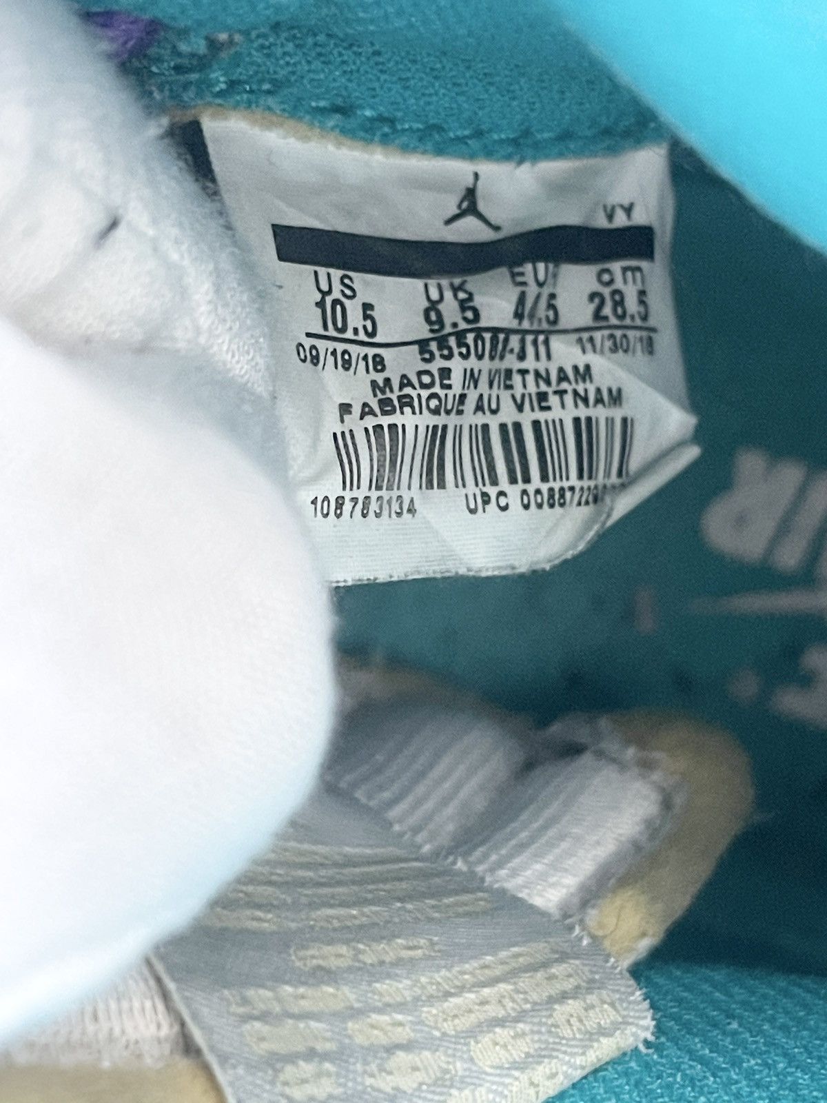 Jordan Brand STEAL! 2019 Air Jordan 1 Turbo Green - size 10.5 Size US 10.5 / EU 43-44 - 11 Thumbnail