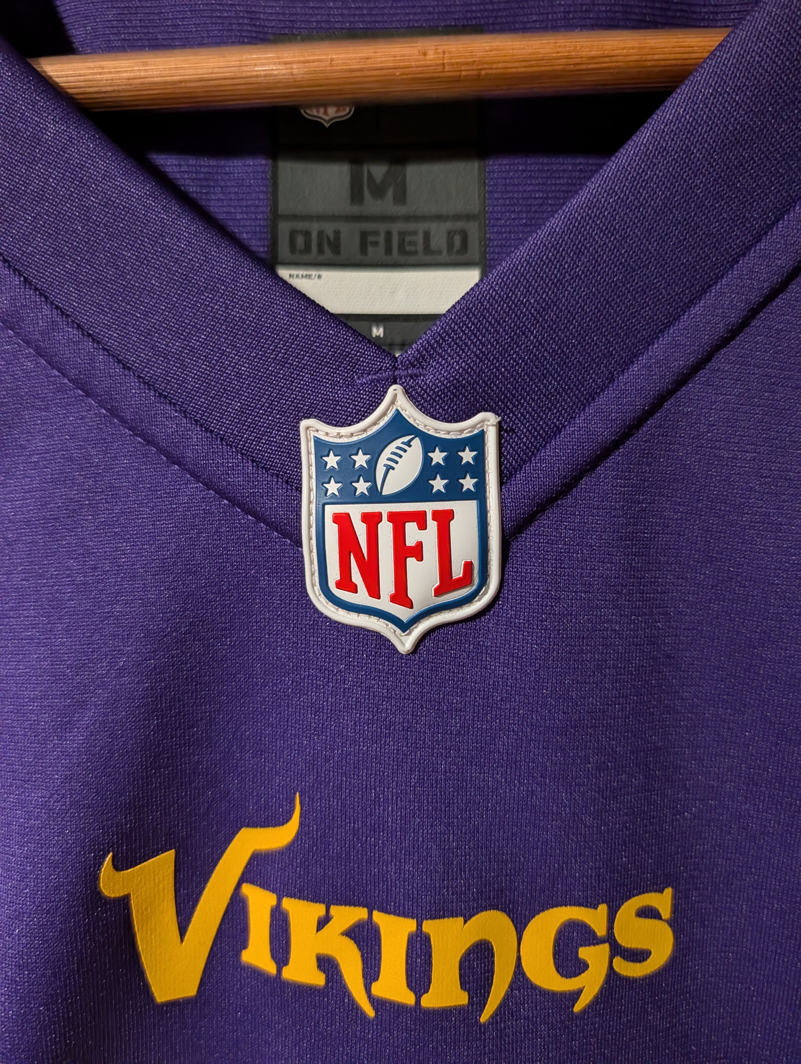 NFL Nike Christian Ponder Minnesota Vikings NFL Jersey Football Size US M / EU 48-50 / 2 - 3 Thumbnail