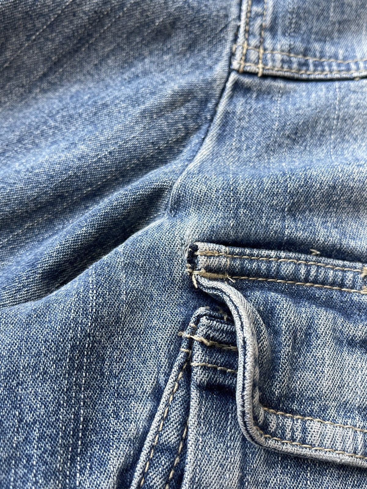 Japanese Brand Archive Denim Bondage Jacket D-Ring Straps Utility Y2K Goth Size US S / EU 44-46 / 1 - 5 Thumbnail