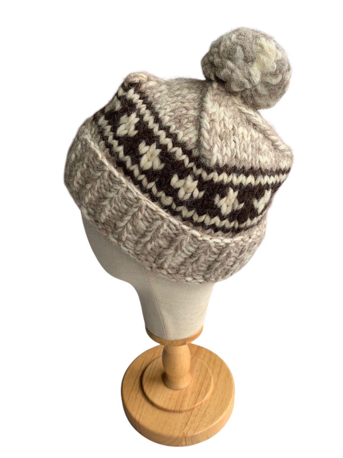 Japanese Brand × Kapital × Vintage KNITTED CROCHET WOOL WINTER SESSIONS BEANIE HATS Size ONE SIZE - 2 Thumbnail