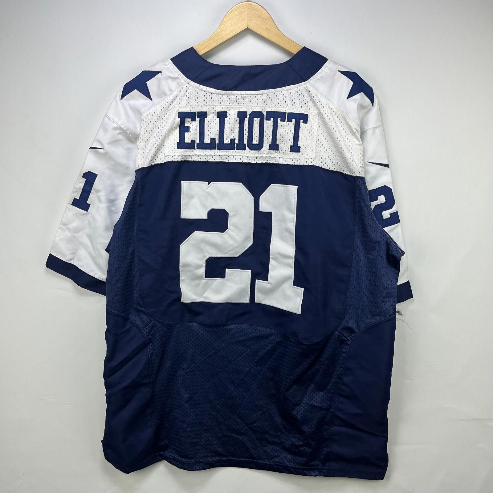 Nike Nike Dallas Cowboys Ezekiel Elliott NFL Jersey Size 52 2XL Size ONE SIZE - 4 Thumbnail