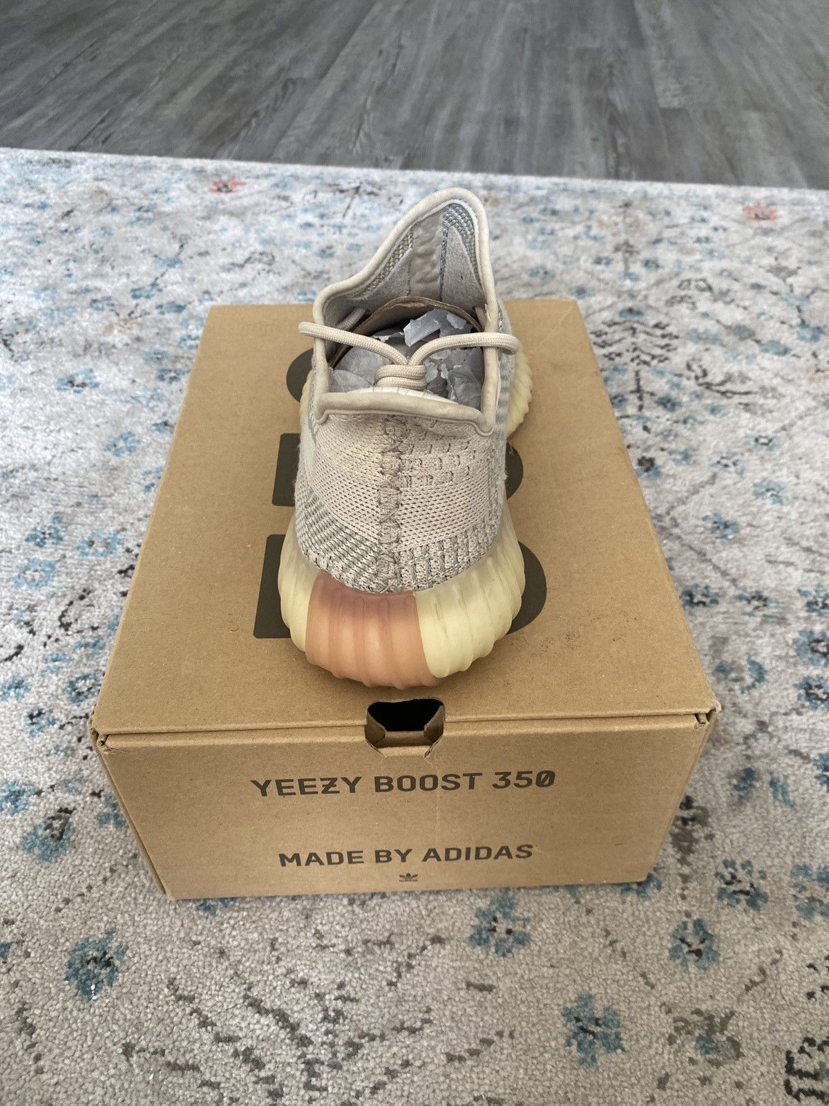 Adidas YEEZY BOOST 350 V2 CITRIN Size US 8.5 / EU 41-42 - 6 Thumbnail