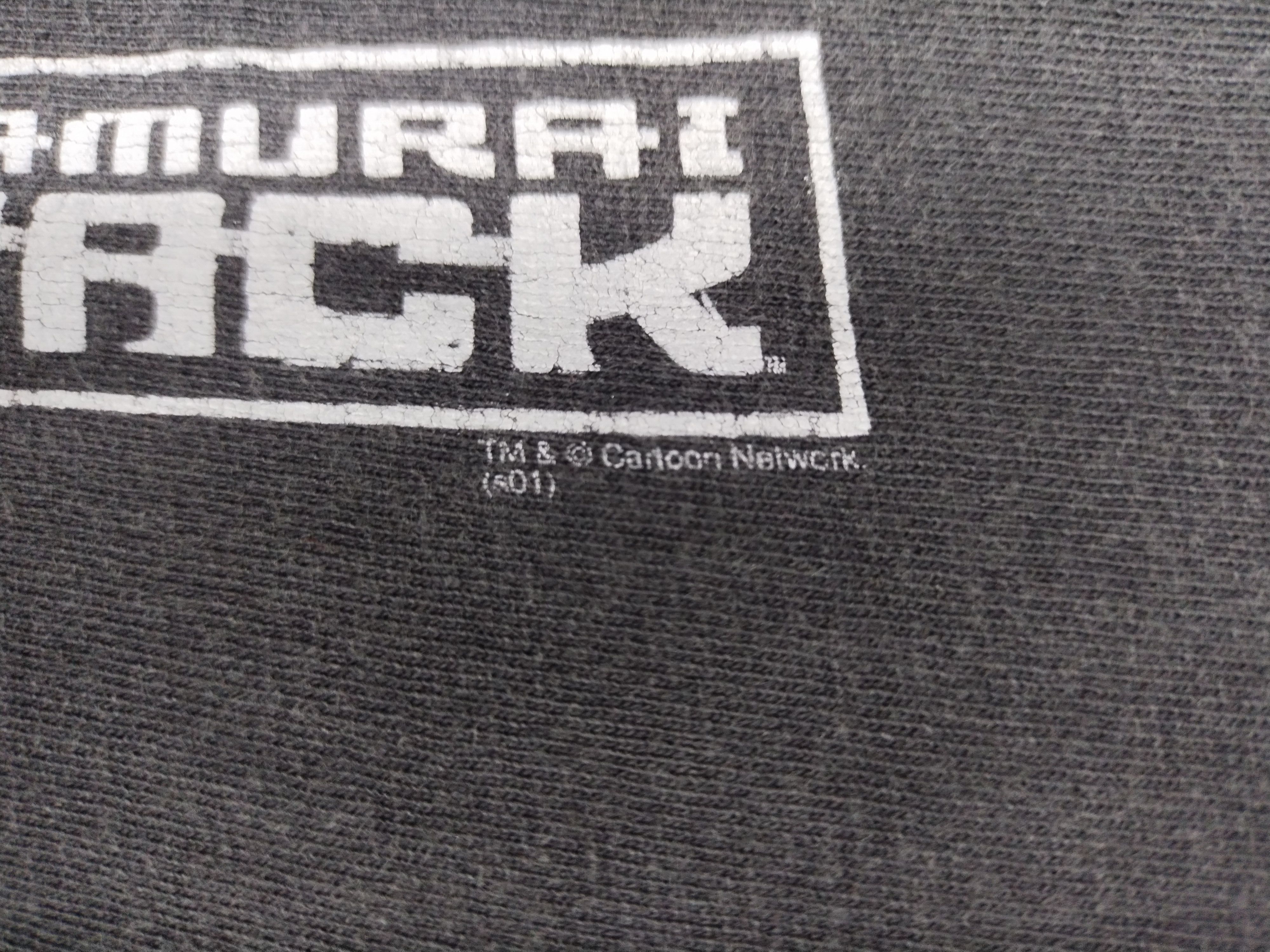 Vintage Vintage Samurai Jack Movie Network Distressed Faded Te Size US M / EU 48-50 / 2 - 6 Thumbnail