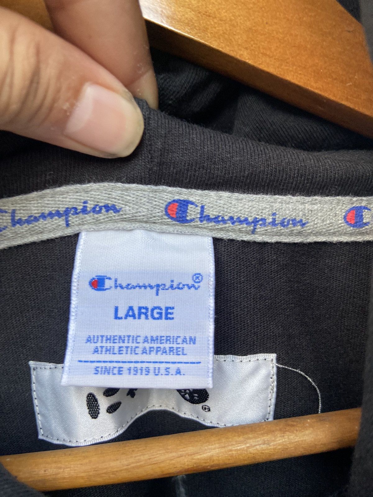 Champion × Ne-Net Rare Ne net X Champion Hoodies Size US L / EU 52-54 / 3 - 7 Thumbnail