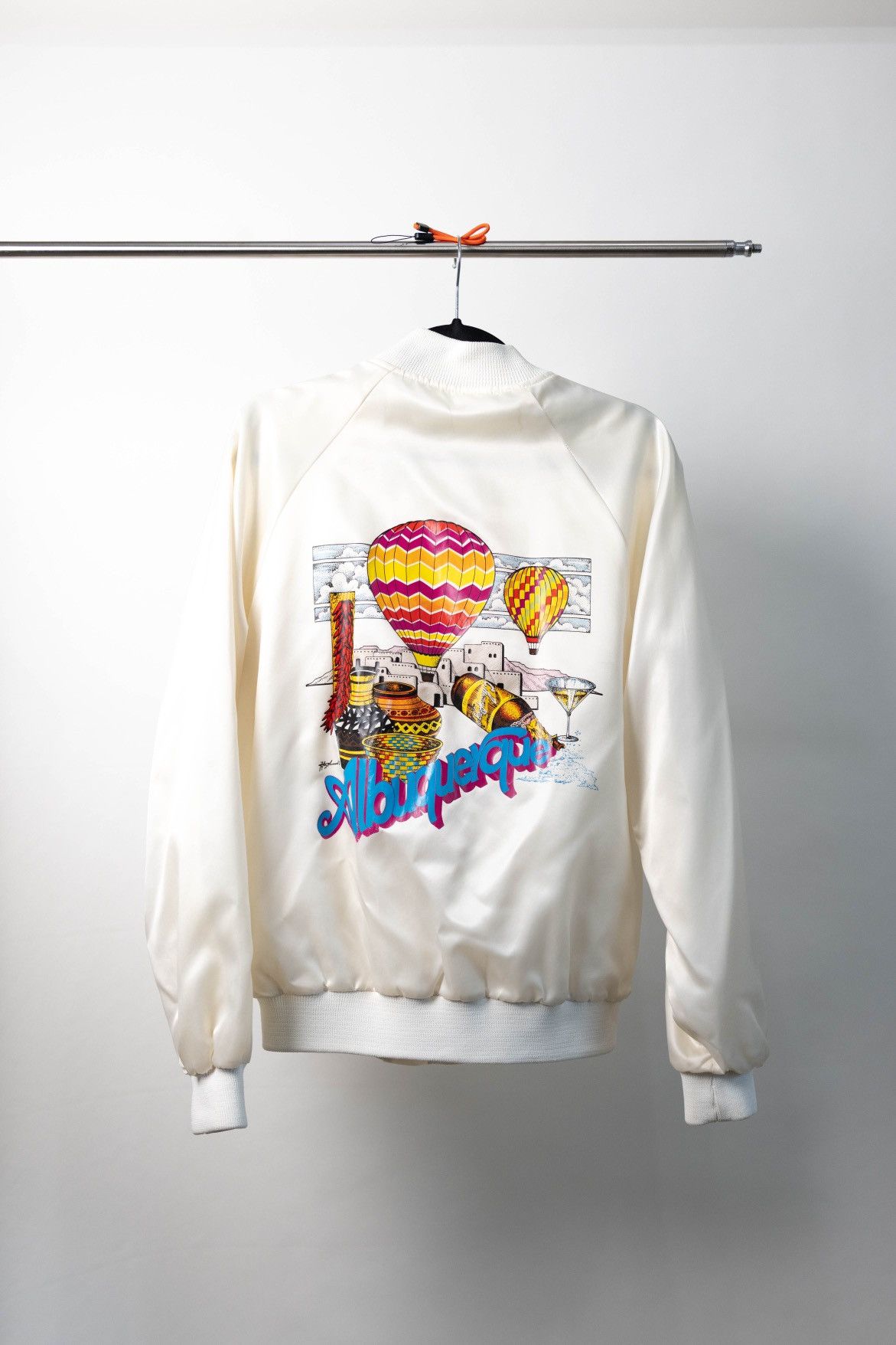 Auburn Sportswear Vintage Bomber Jacket - Albuquerque New Mexico Size US M / EU 48-50 / 2 - 1 Thumbnail