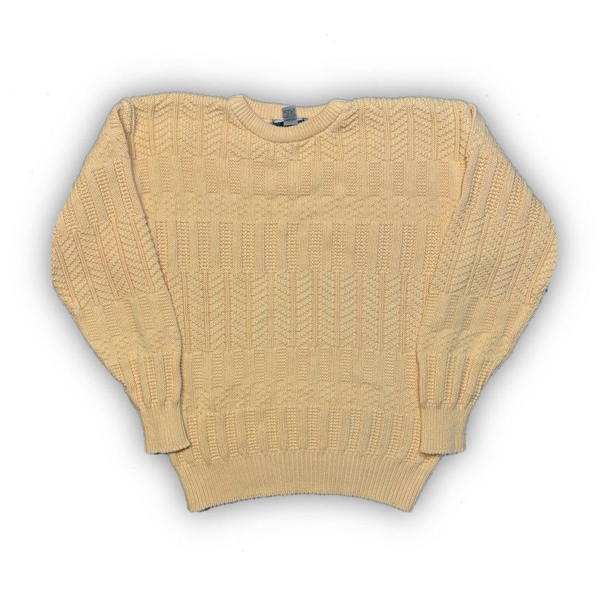 Other Mens Yellow Knit Jumper Size US M / EU 48-50 / 2 - 1 Thumbnail