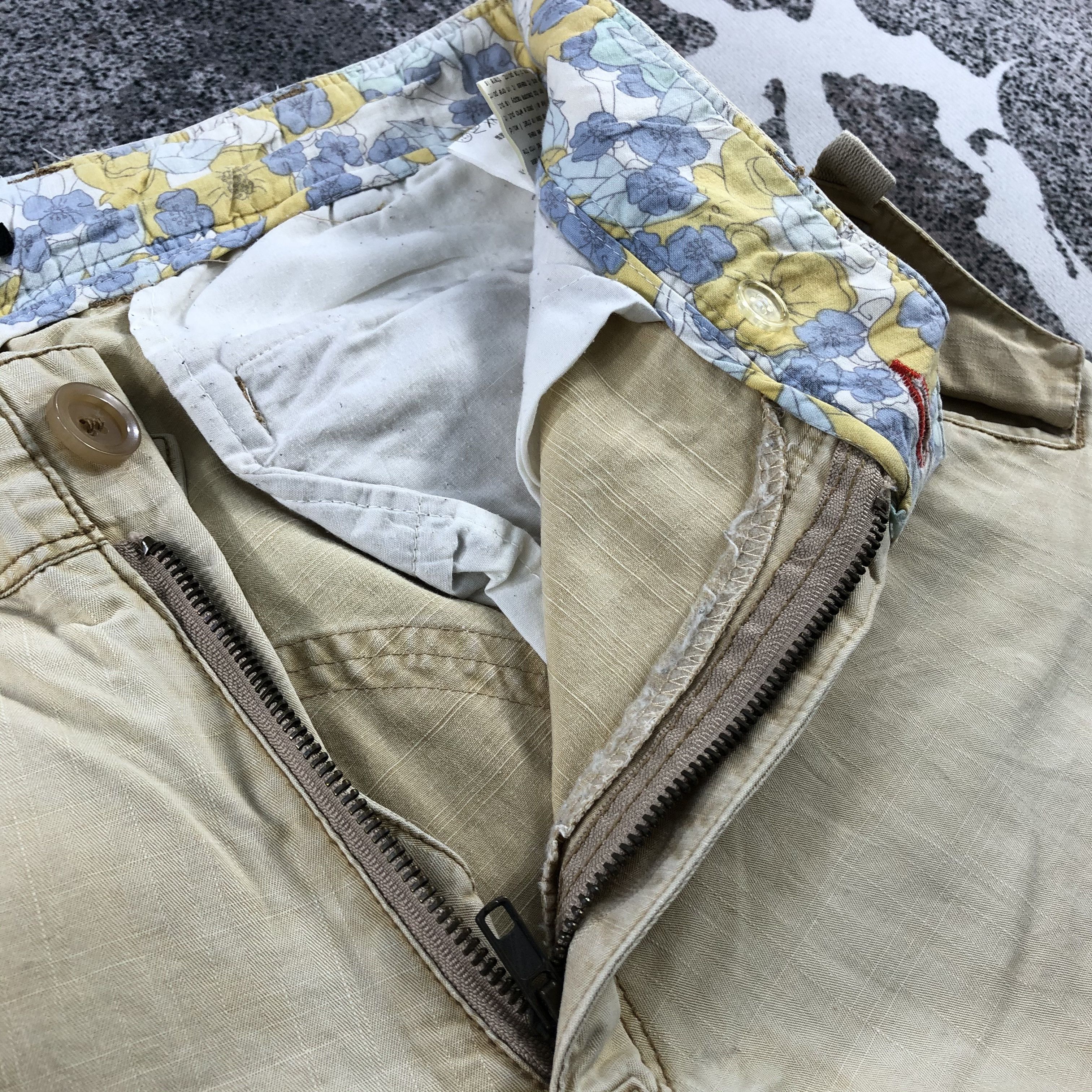 Japanese Brand Stra Raggio Cargo Pants Multipocket Tactical Trousers Size US 34 / EU 50 - 10 Thumbnail