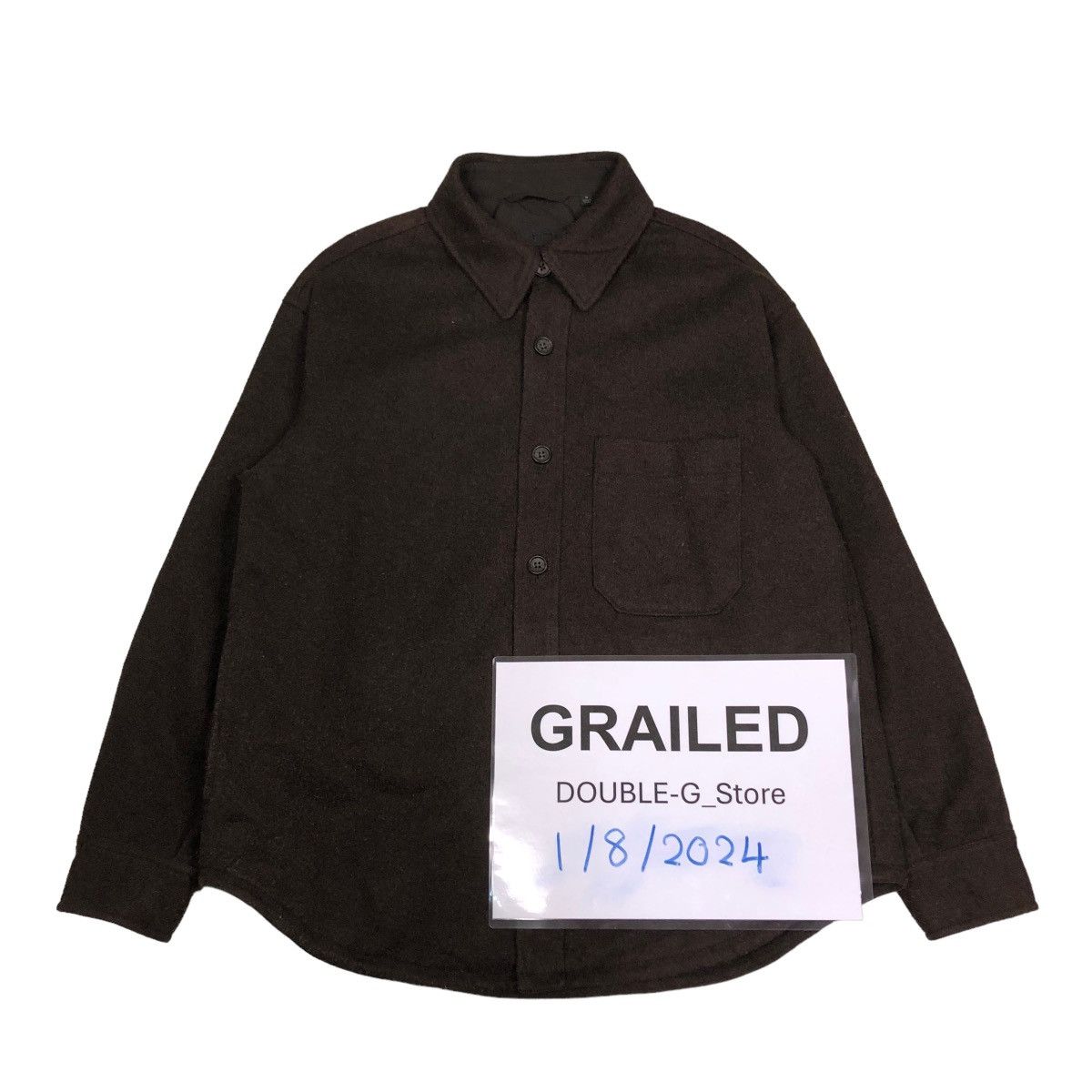 Japanese Brand 📌VINTAGE WOOL CHORE JACKET UNIQLO JAPAN ISSEY MIYAKE Size US M / EU 48-50 / 2 - 1 Thumbnail
