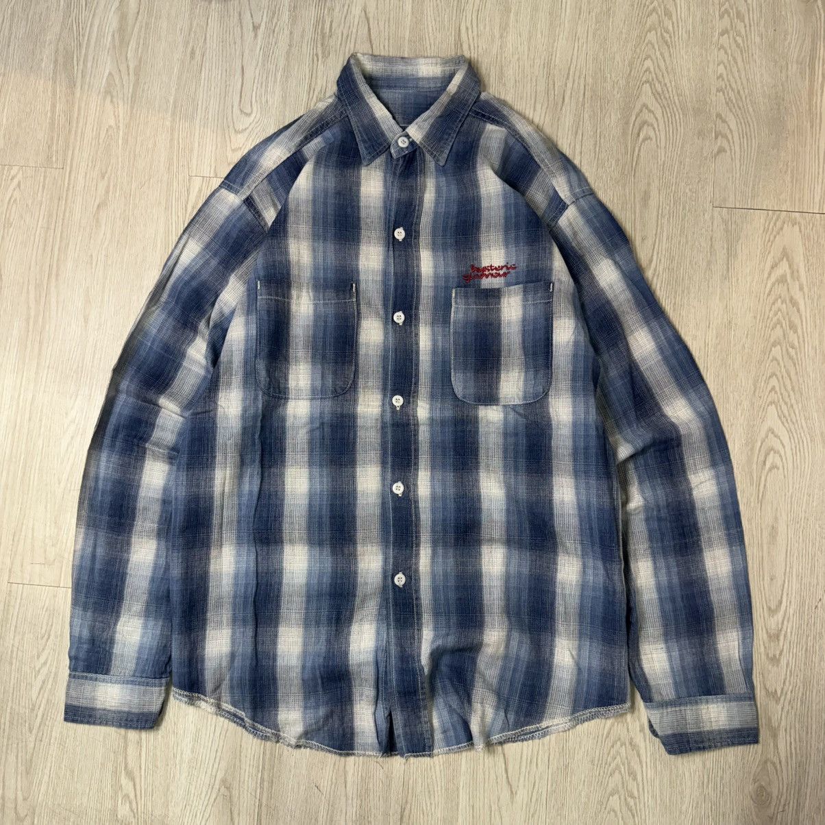 Hysteric Glamour NEED GONE💥Hysteric Glamour 2 pocket plaid button up shirt Size US XXL / EU 58 / 5 - 1 Thumbnail