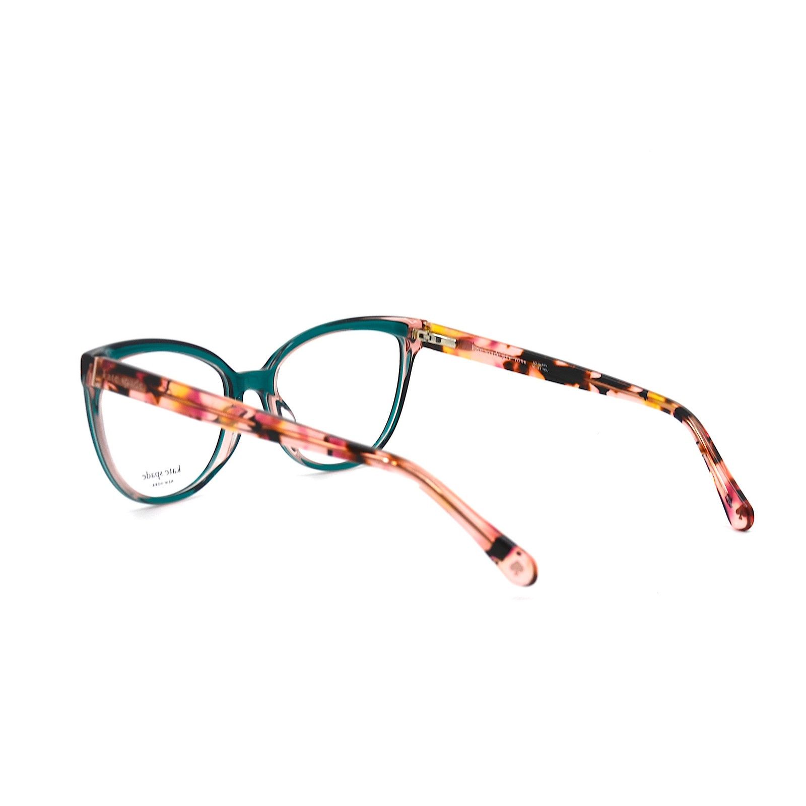 Kate Spade NEW KATE SPADE LUCINDA/G IWB GREEN PINK EYEGLASSES FRAME Size ONE SIZE - 8 Thumbnail