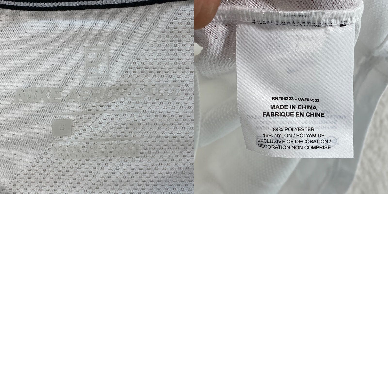 Nike Nike Rafa Nadal Wimbledon Aeroreact Men's Tennis Shirt AQ7660-100 Size S Nike Shirt Tennis Mens White 2019 90s? Size US S / EU 44-46 / 1 - 9 Thumbnail