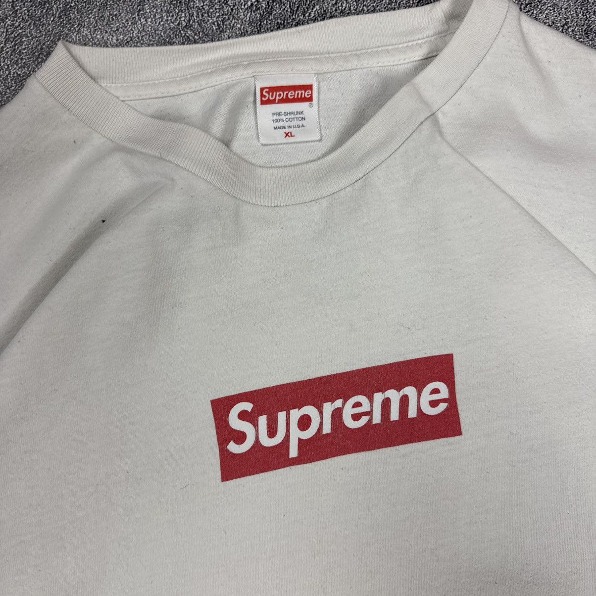 Supreme Supreme Box Logo Longsleeve White Size XL Size US XL / EU 56 / 4 - 6 Thumbnail
