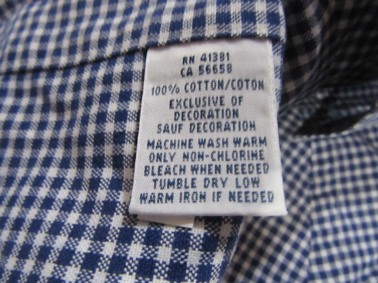 Polo Ralph Lauren Polo Ralph Lauren Slim Fit Button Down Shirt Blue Gingham Size US M / EU 48-50 / 2 - 7 Thumbnail
