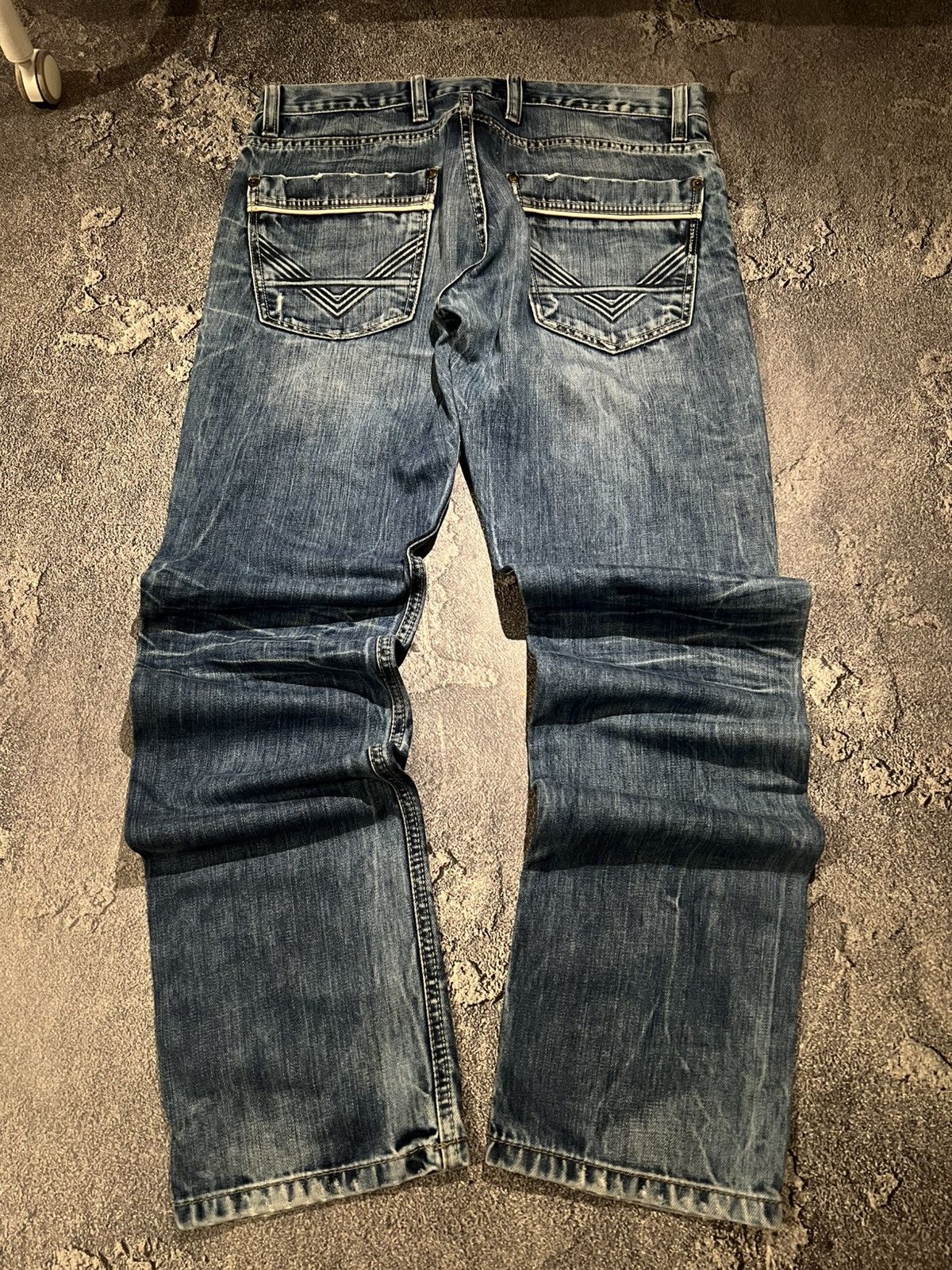 Japanese Brand Archival Japanese Swag — Destroyed Jeans Limited Size US 34 / EU 50 - 2 Thumbnail