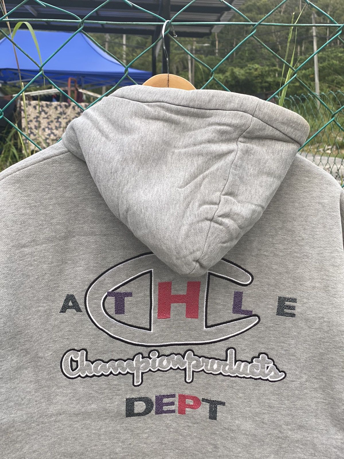 Champion Distressed Vintage Champion product DEPT baggy hoodies Size US L / EU 52-54 / 3 - 7 Thumbnail