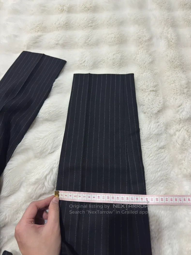 Saint Laurent Paris Saint Laurent Paris Wool Slim Fit Trousers Size US 32 / EU 48 - 8 Thumbnail