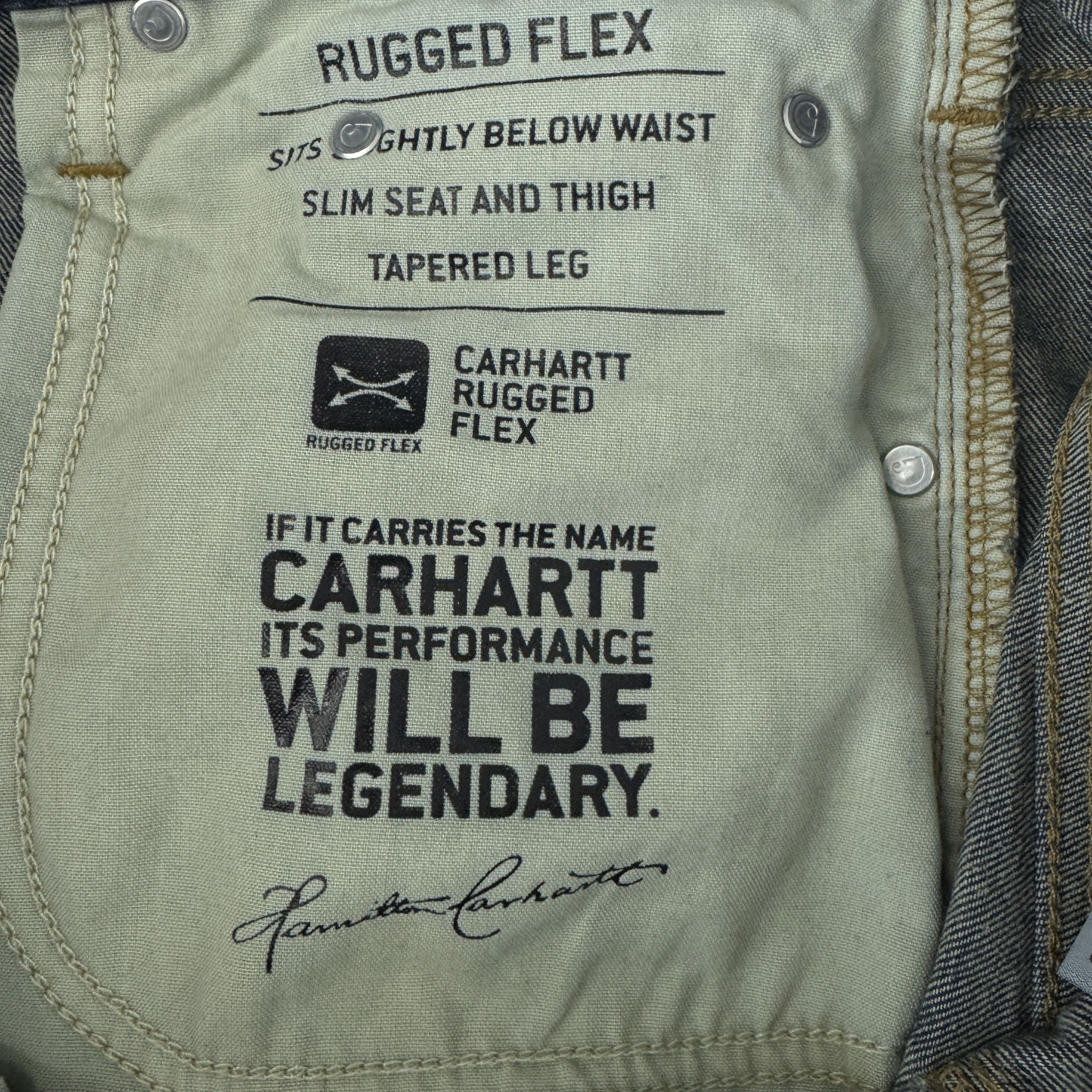 Carhartt Carhartt Rugged Flex® Stright Fit Tapered Leg Jeans Size US 33 - 6 Thumbnail