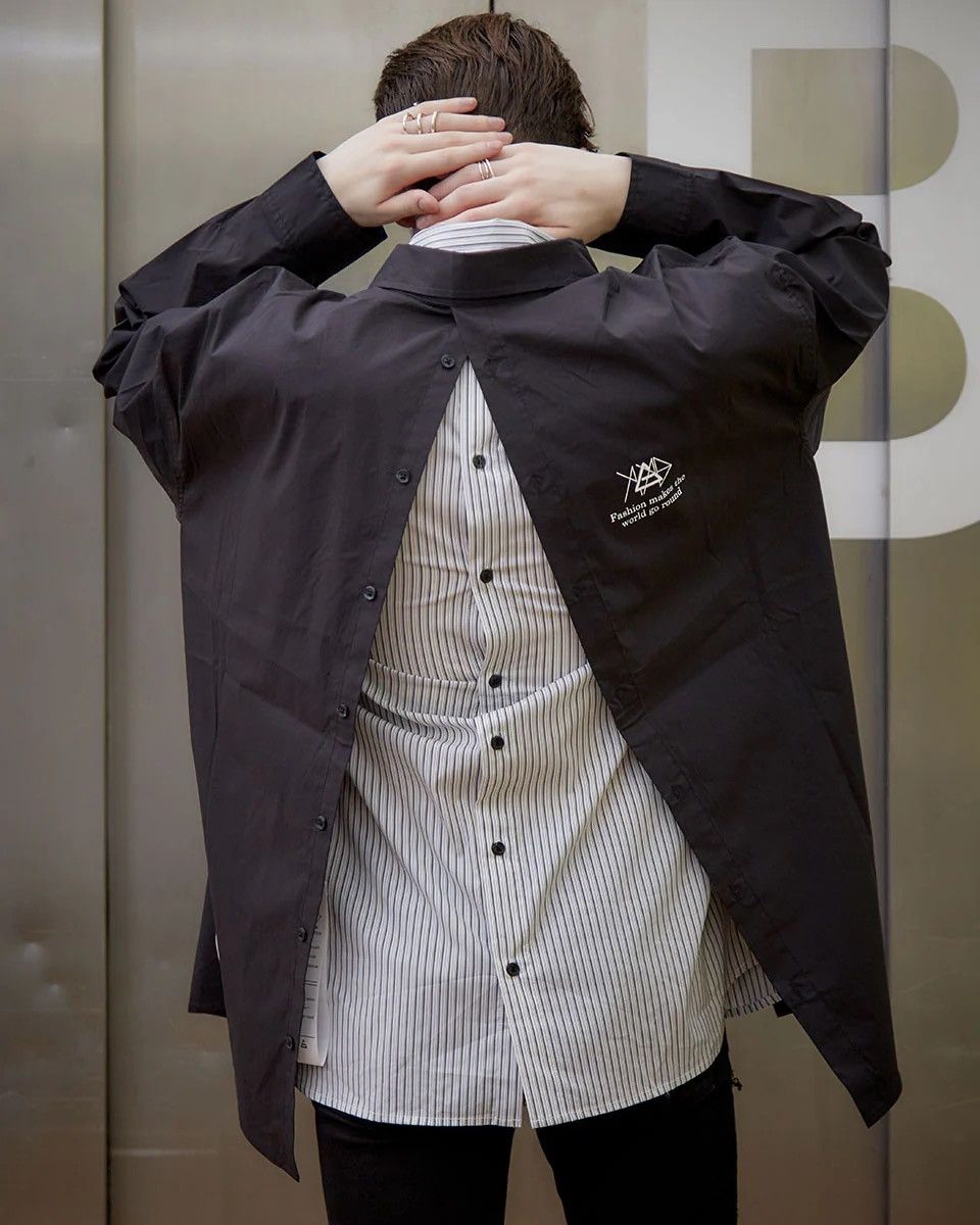 Avant Garde!! A’Gem/9 2020 A/W Double Side Hype Button Shirt