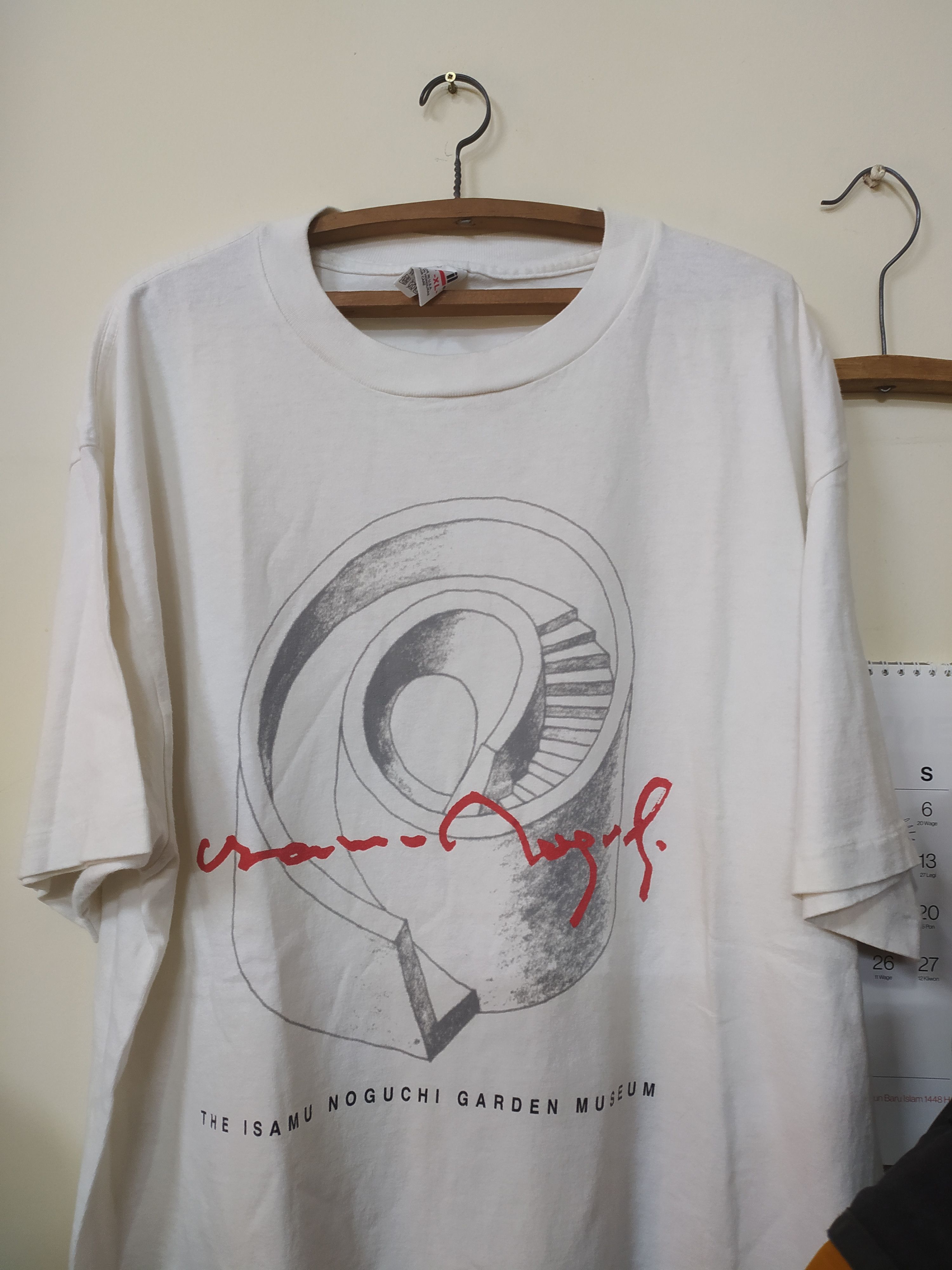 Vintage rare isamu Noguchi garden t-shirt