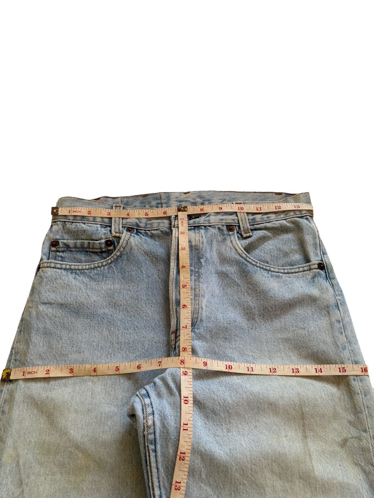 Levi's × Levi's Vintage Clothing Vintage 90s Levis 501 Button Fly Mud Wash Jeans Size US 28 / EU 44 - 11 Thumbnail