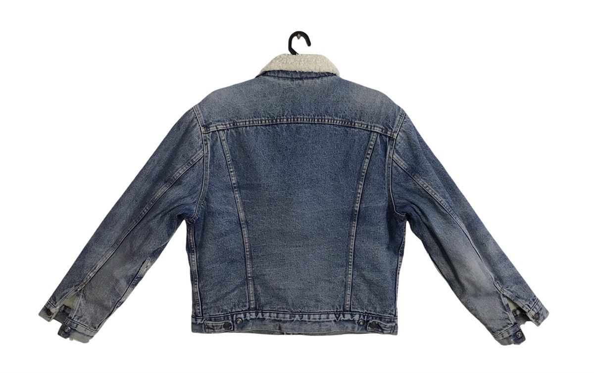Levi's × Vintage Vintage Levi’s Jacket Sherpa Distressed Snap Button Size US L / EU 52-54 / 3 - 2 Thumbnail