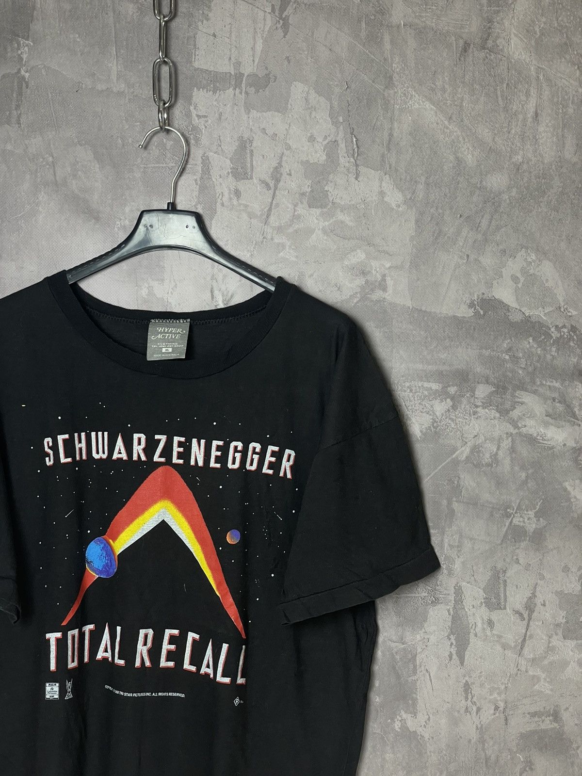 Vintage Vintage 00s Arnold Schwarzenegger Total Recall Governator Size US XL / EU 56 / 4 - 4 Thumbnail