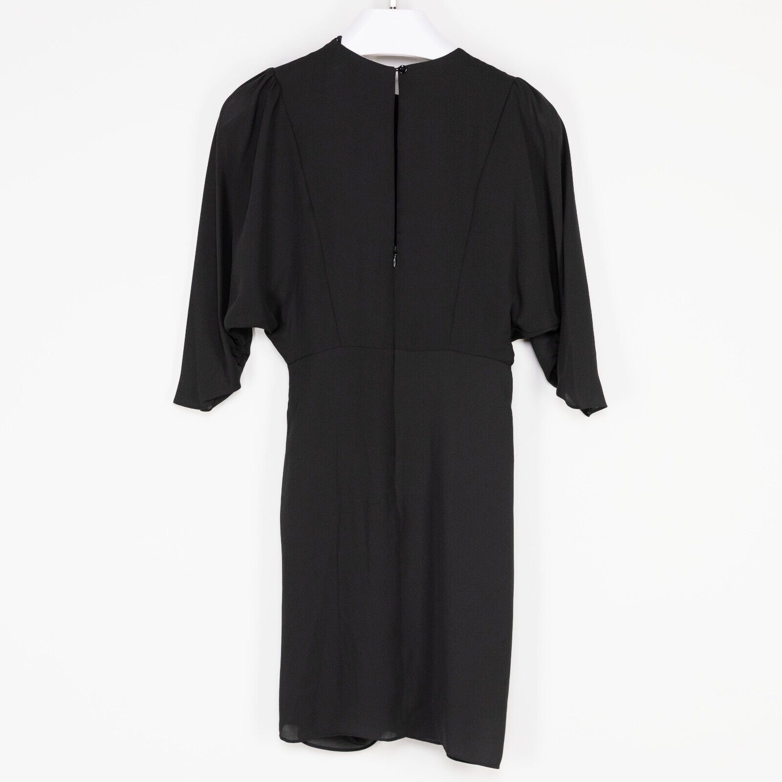 The Kooples The Kooples Women Draped Dress Black Size 0 Size XS / US 0-2 / IT 36-38 - 4 Thumbnail
