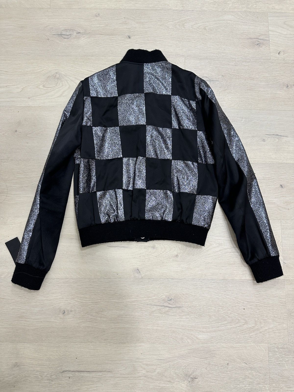 Saint Laurent Paris Saint laurent glitter prototype bomber Size US S / EU 44-46 / 1 - 6 Thumbnail