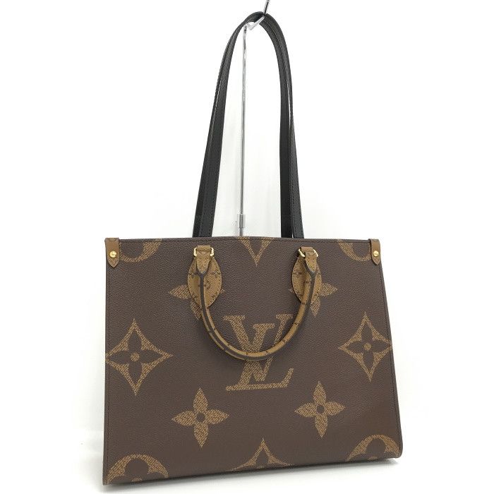 Louis Vuitton Louis Vuitton Tote Bag On The Go MM Monogram Reverse