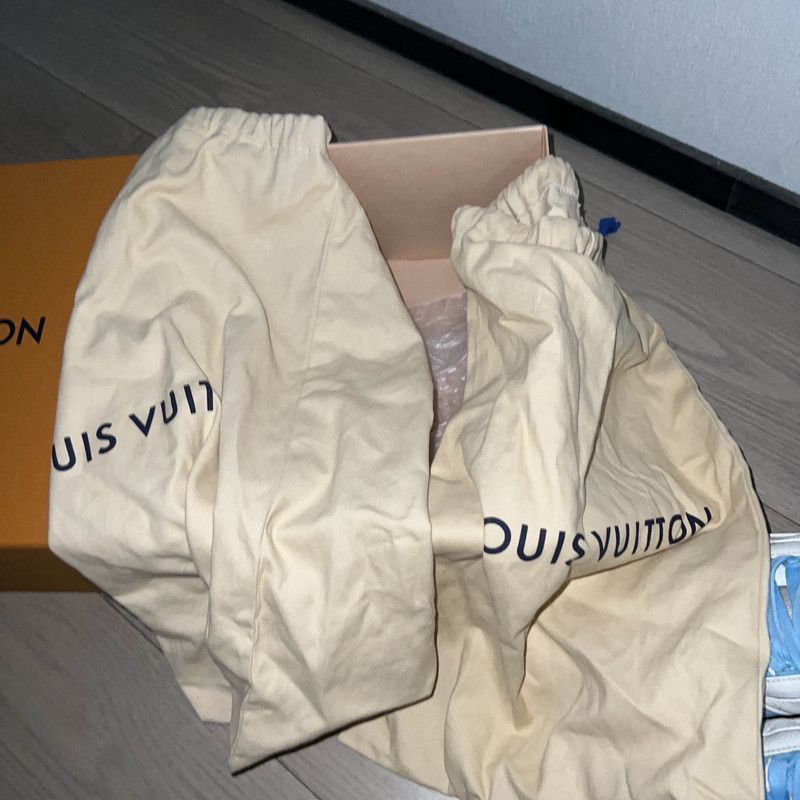 Louis Vuitton Louis Vuitton Trainer Low-Top Sneakers in Sky Blue -2508 Size US 10 / EU 43 - 8 Thumbnail