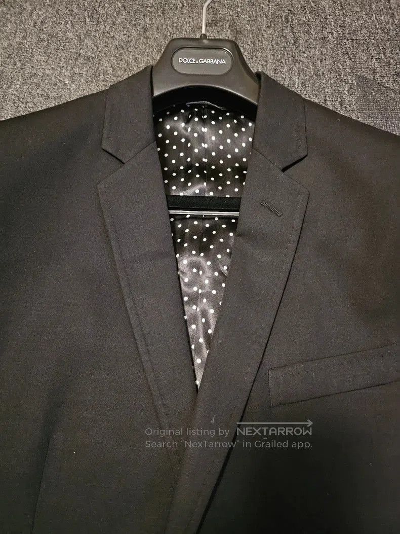 Dolce & Gabbana Dolce&Gabbana Black Wool Blazer. Size US L / EU 52-54 / 3 - 2 Thumbnail
