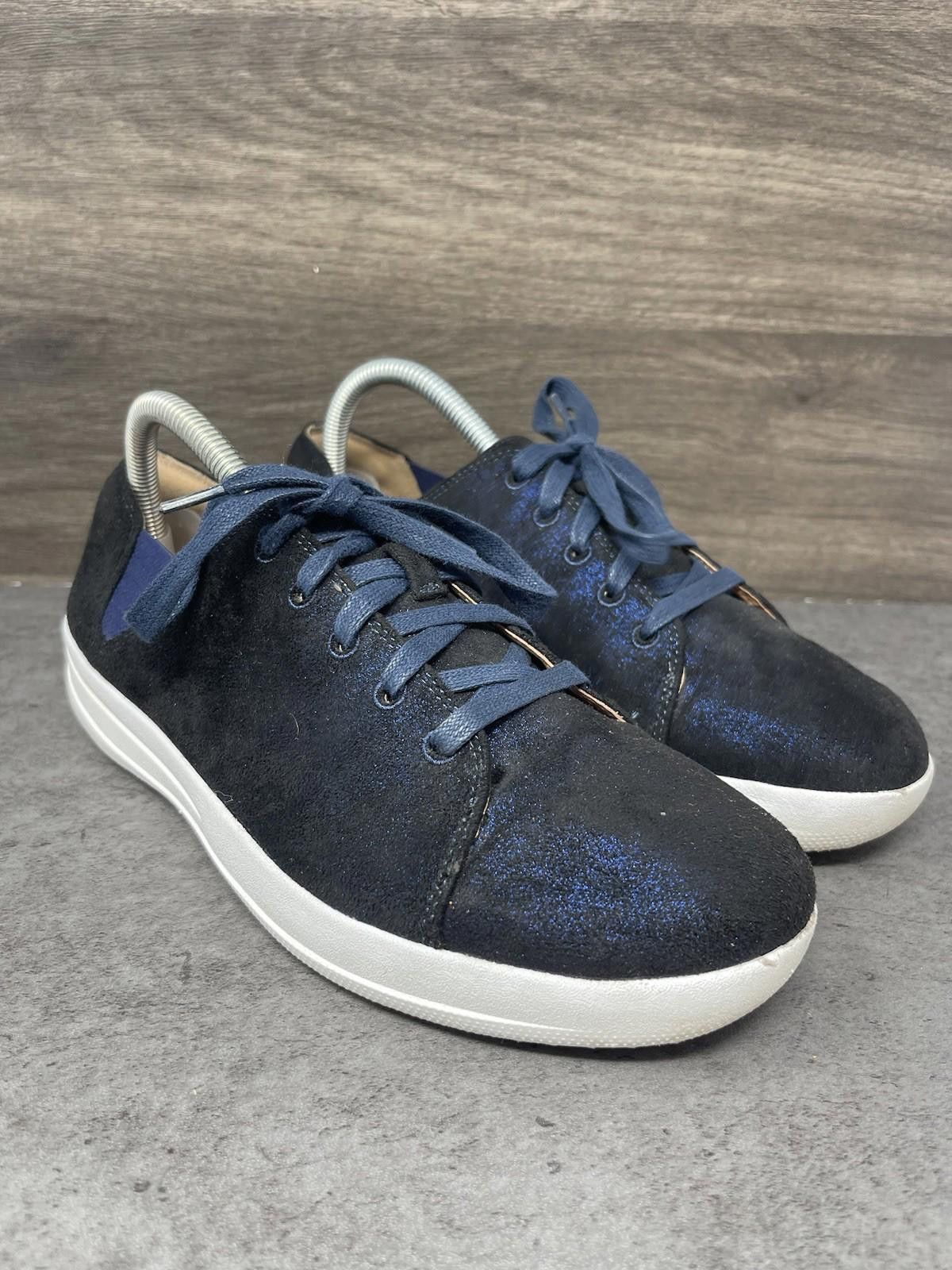 Other Fitflop Shoes Womens Size 9 Valentina Blue Sneakers Size US 9 / IT 39 - 4 Thumbnail