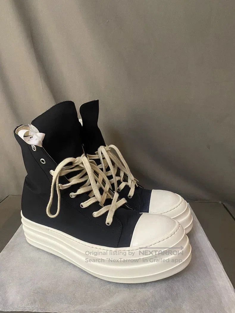 Rick Owens Rick Owens High-Top Sneakers with Platform Sole. Size US 10 / EU 43 - 3 Thumbnail