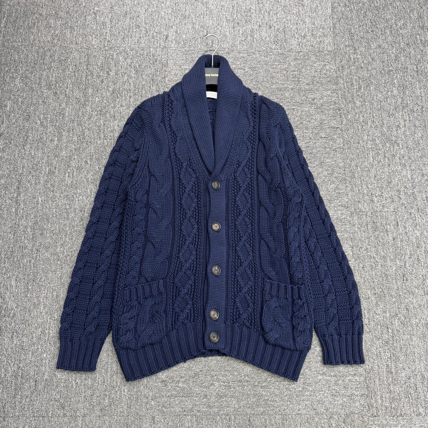 Brunello Cucinelli BRUNELLO CUCINELLI Cable Knit Cardigan 50 99new Size US M / EU 48-50 / 2 - 1 Thumbnail