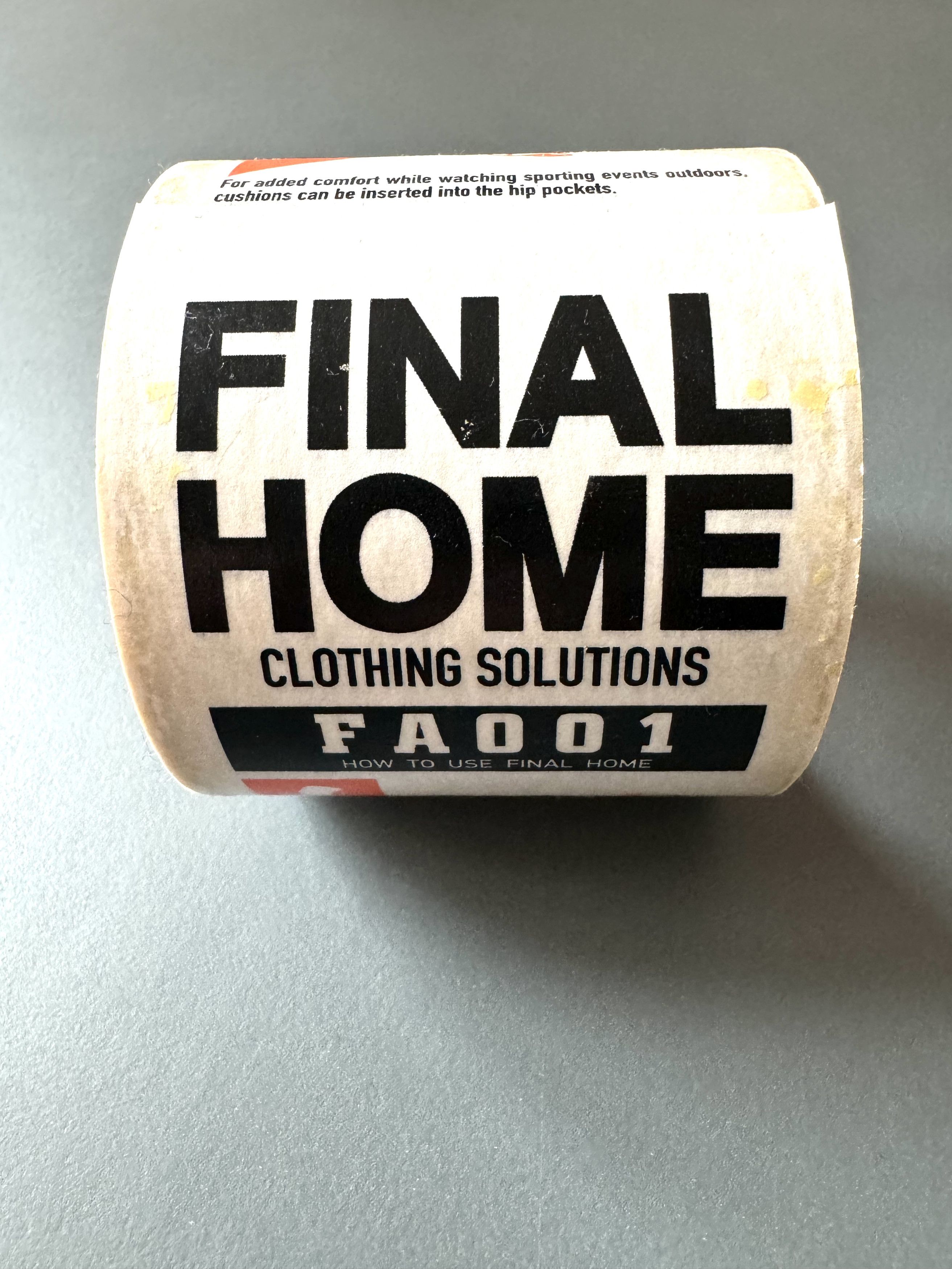 Final Home Final Home FA001 Manual For Survival Jacket On Packing Tape Size ONE SIZE - 2 Thumbnail