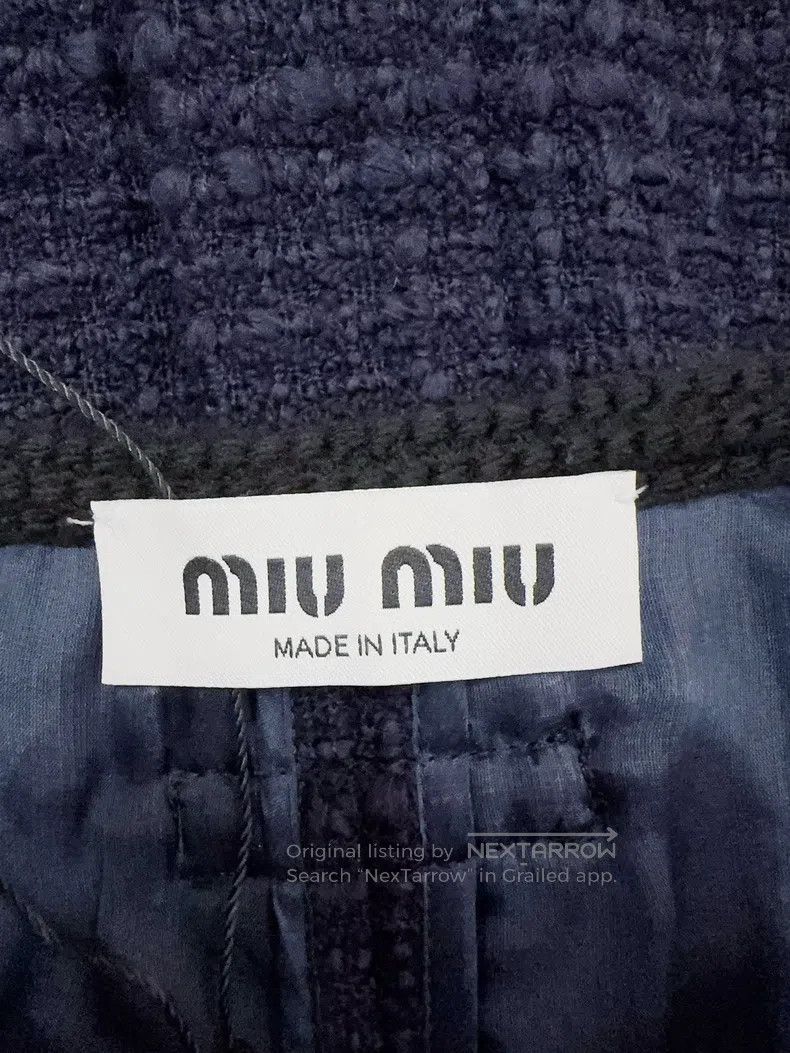 Miu Miu Miu Miu 40 Overskirt in autumn and winter Size 39" - 3 Thumbnail