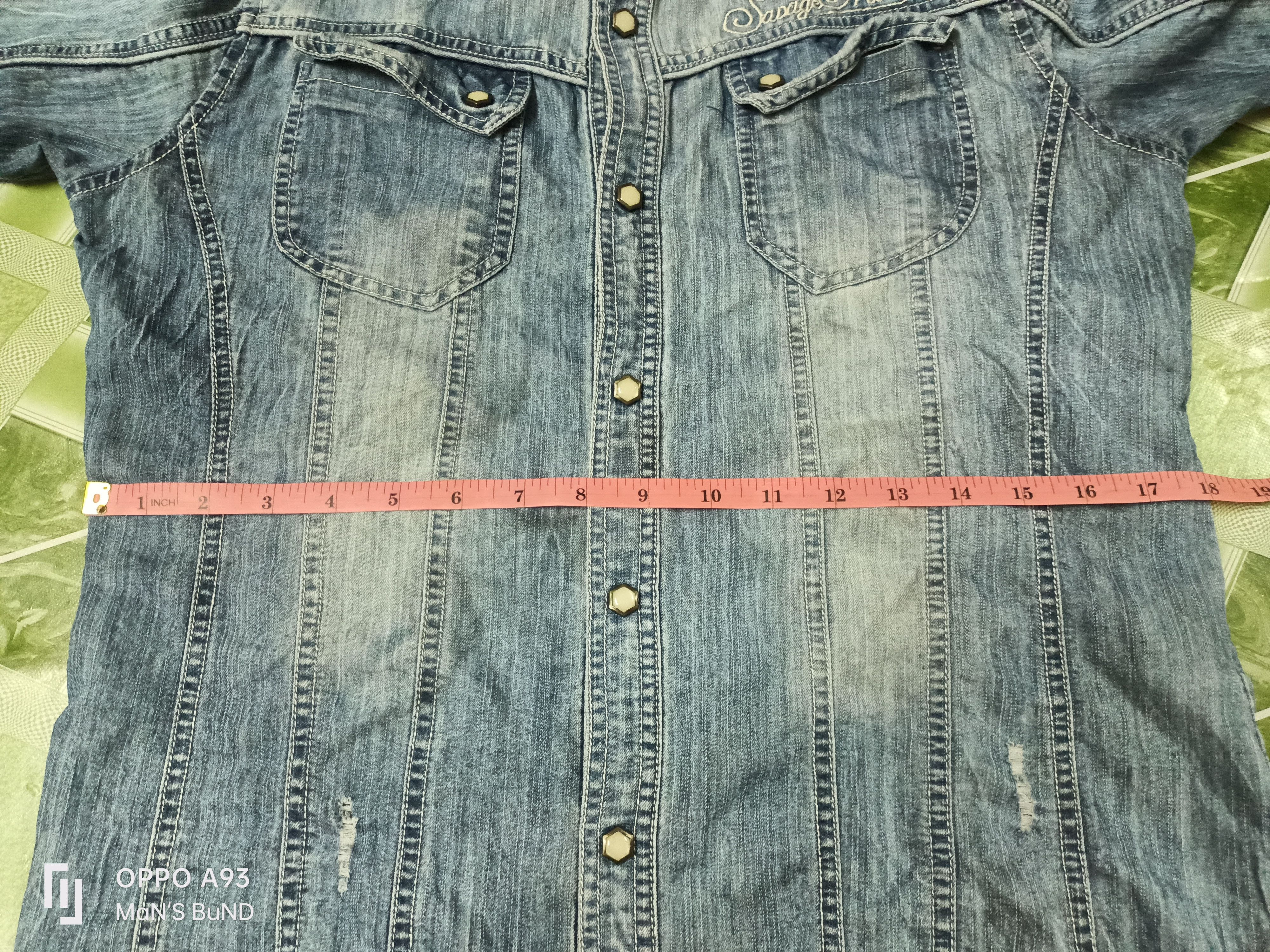 In The Attic × Japanese Brand In The Attic Button up blue Jeans Size M / US 6-8 / IT 42-44 - 15 Thumbnail